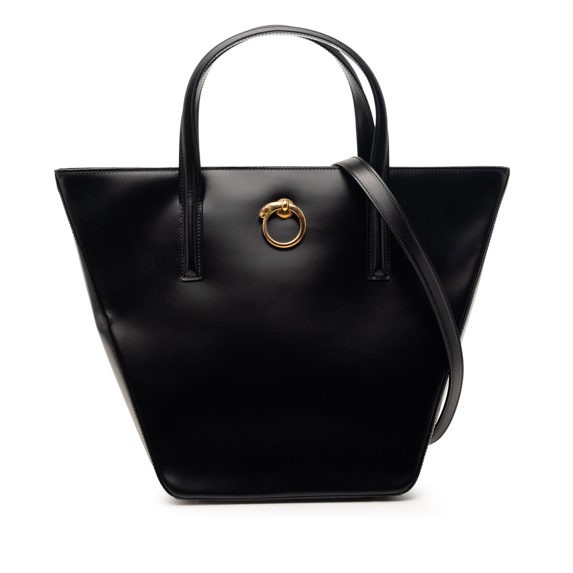 Leather Panthere Satchel