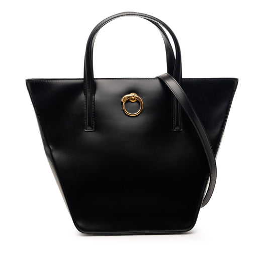 Leather Panthere Satchel