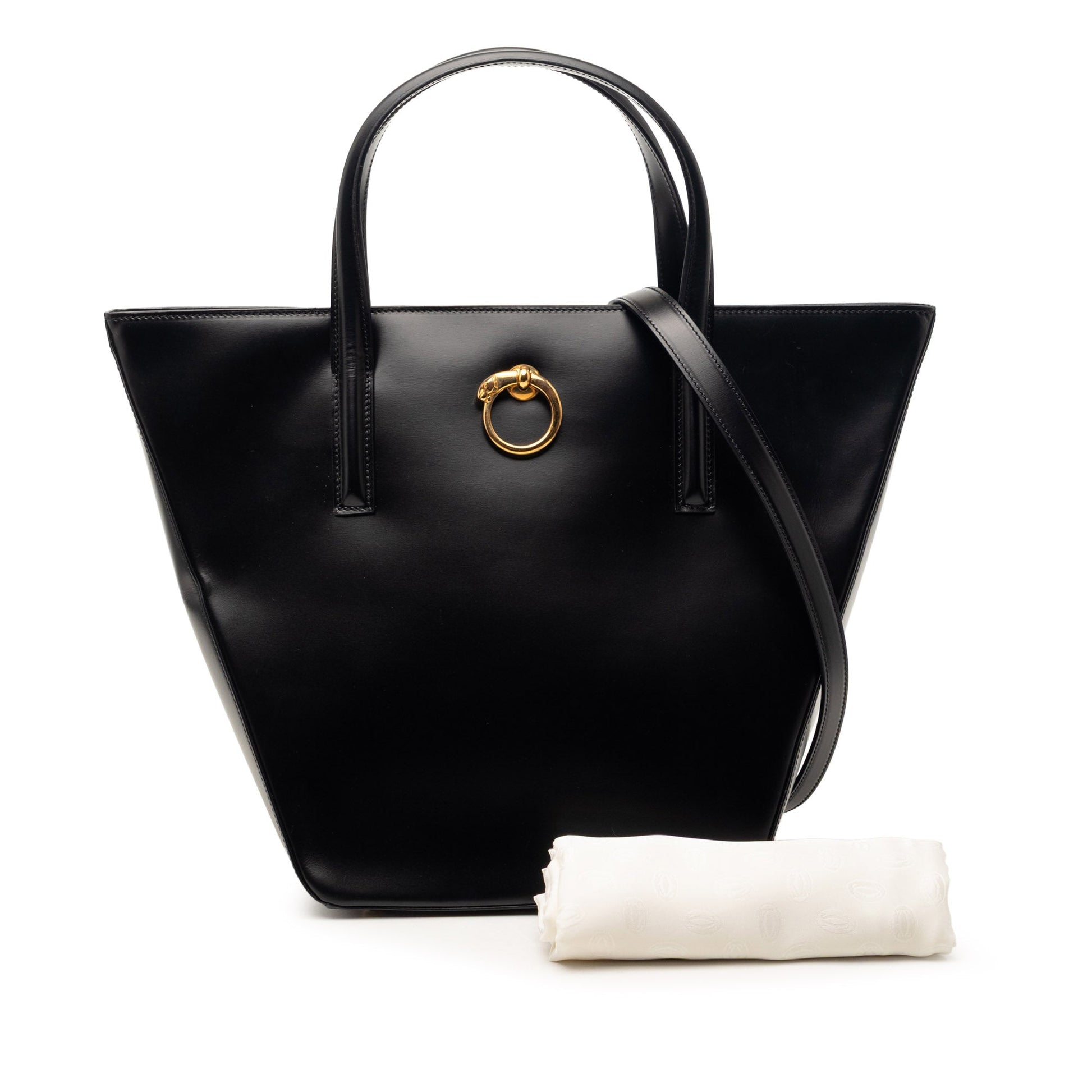Leather Panthere Satchel