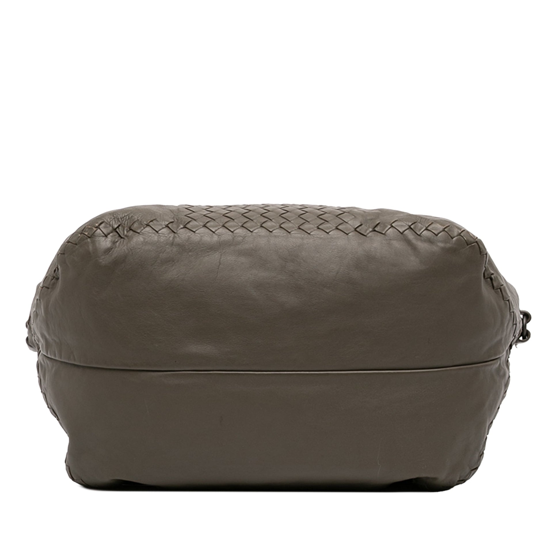Bottega Veneta Intrecciato Trimmed Nappa Satchel