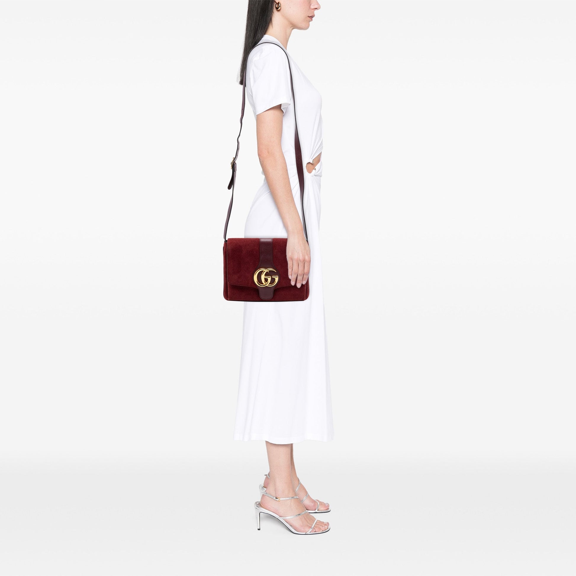 Gucci Medium Suede Arli Crossbody