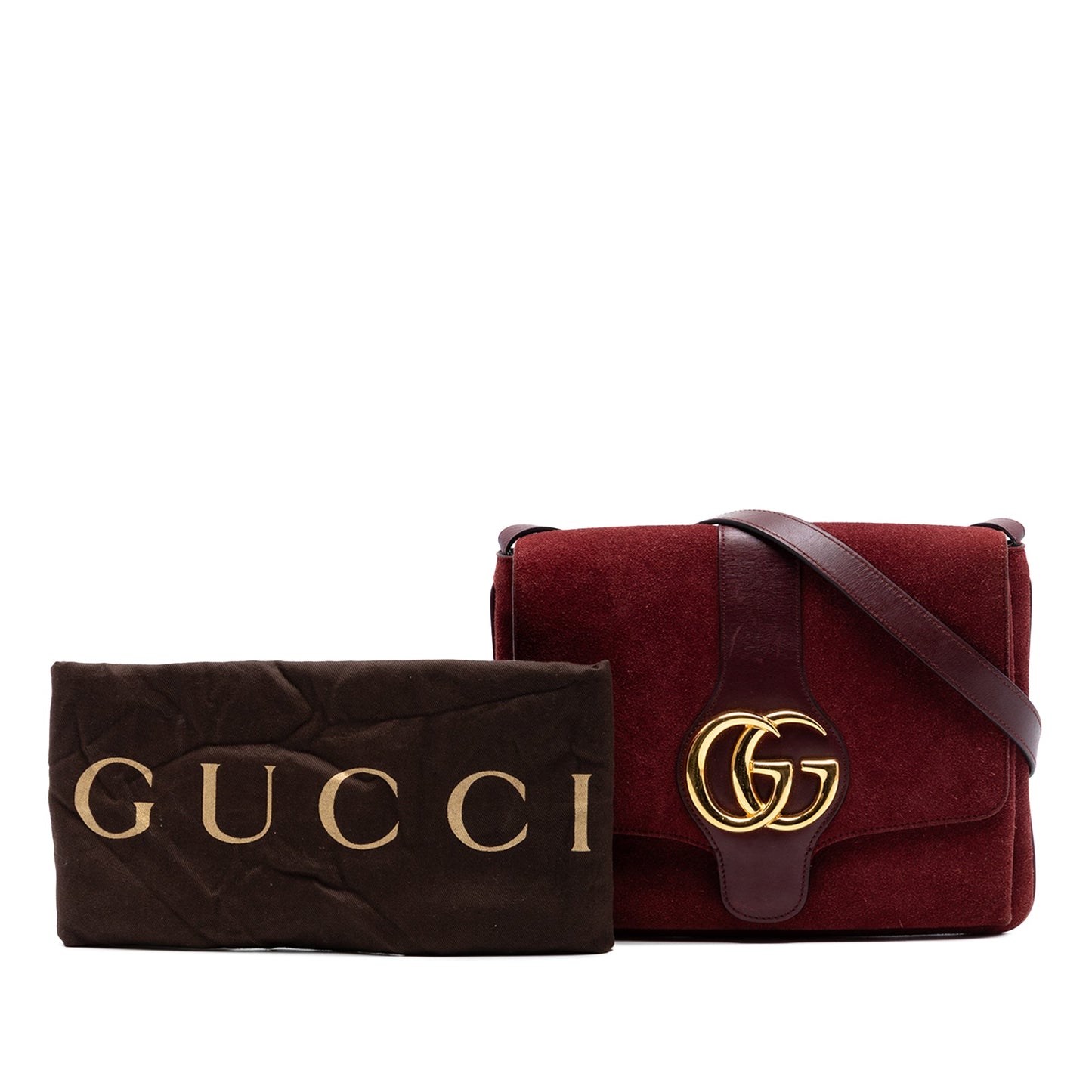 Gucci Medium Suede Arli Crossbody