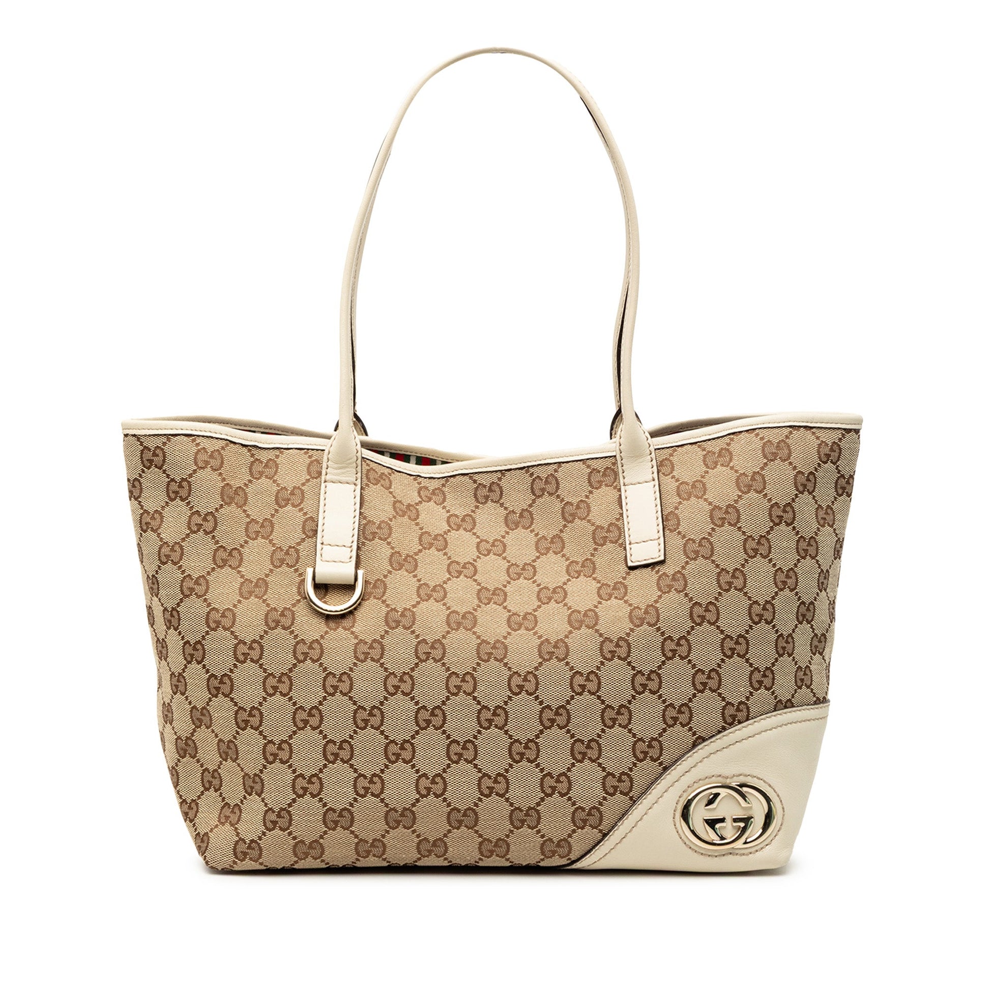 Gucci GG Canvas New Britt Tote