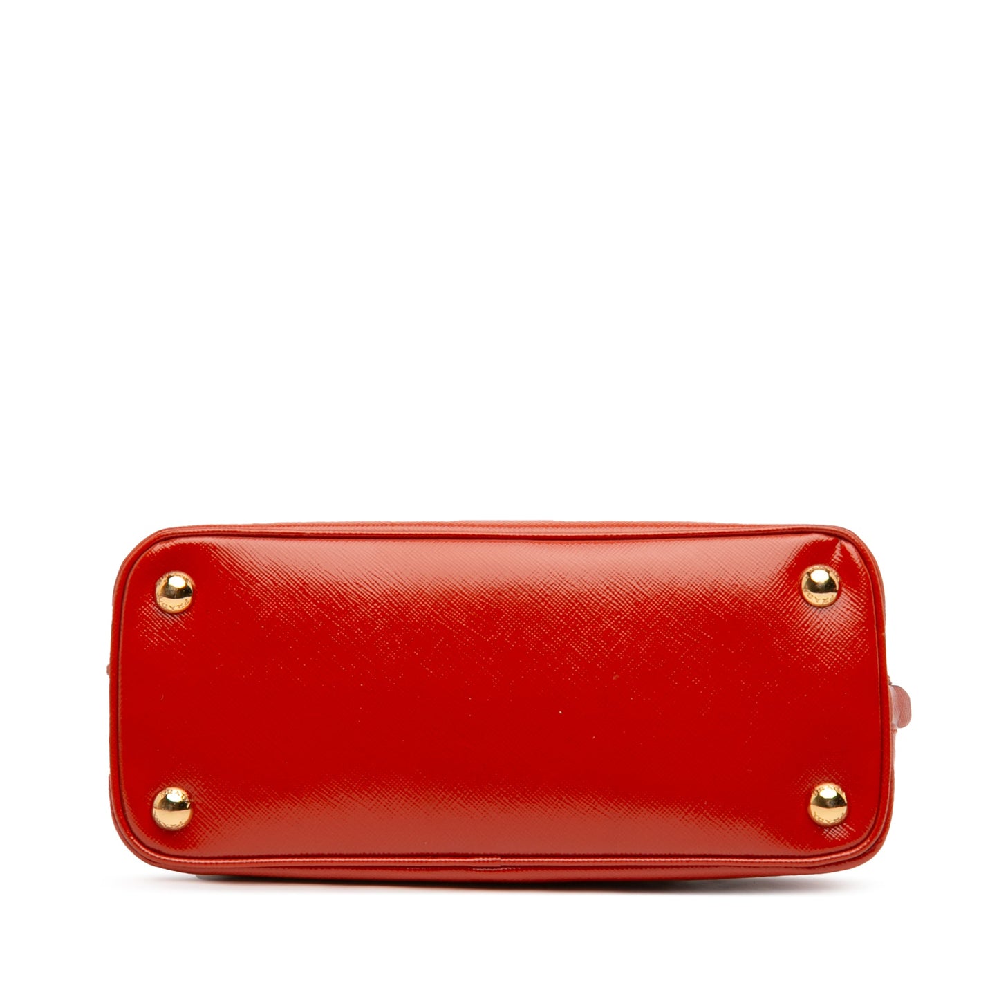 Prada Small Saffiano Vernice Promenade Satchel