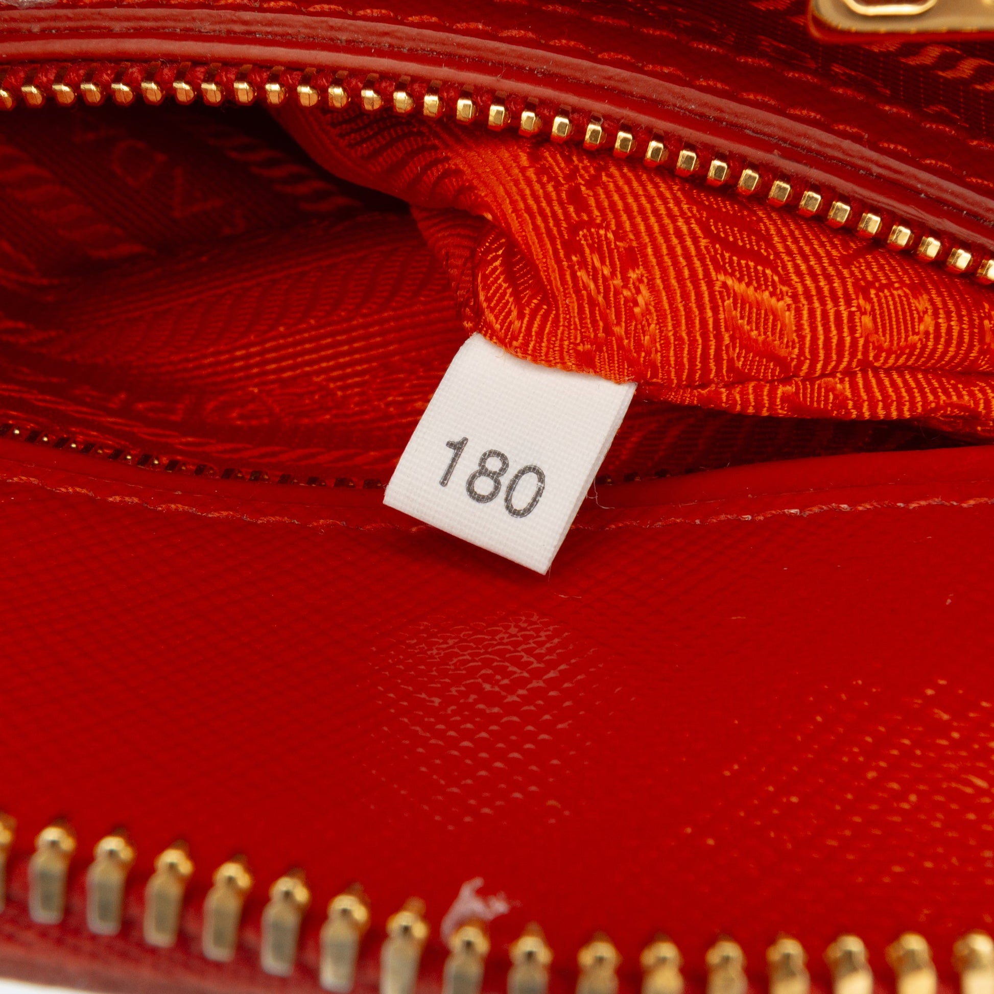 Prada Small Saffiano Vernice Promenade Satchel