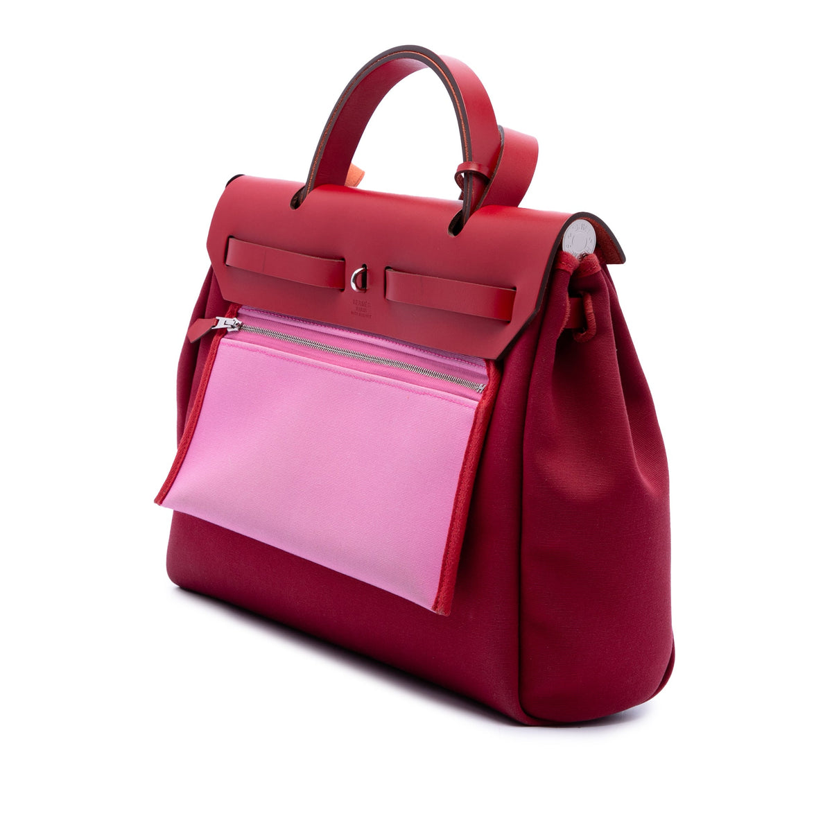 Hermès Toile Verso Herbag Zip 31