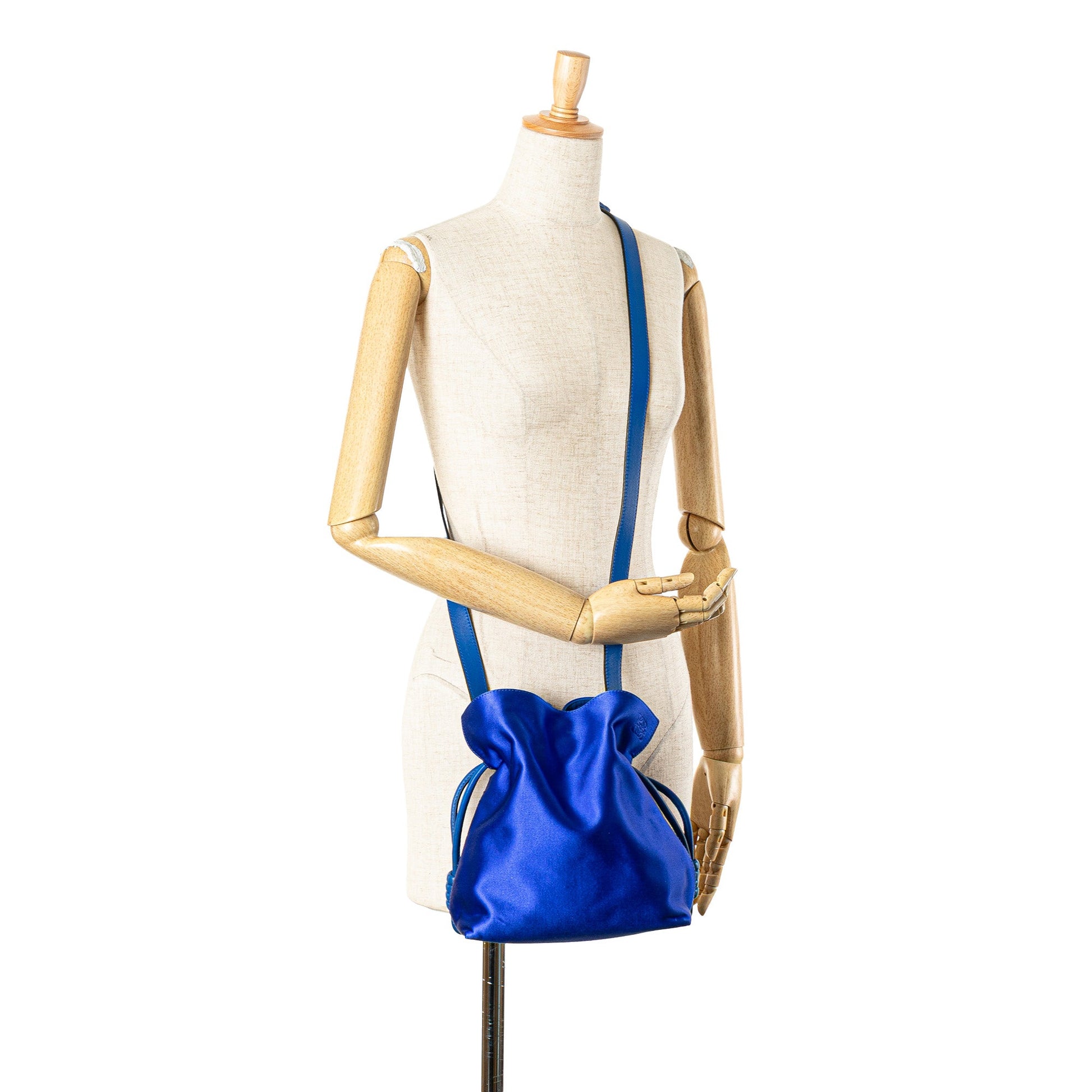 LOEWE Small Satin Flamenco Knot