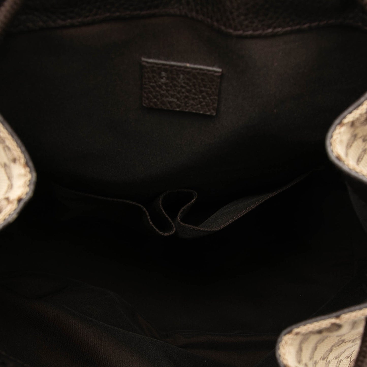 Gucci GG Canvas Drawstring Backpack