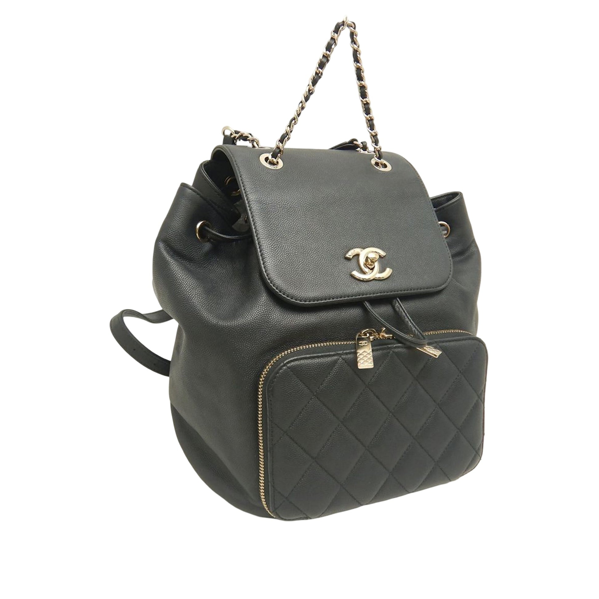 Chanel Business Affinity Caviar Backpack