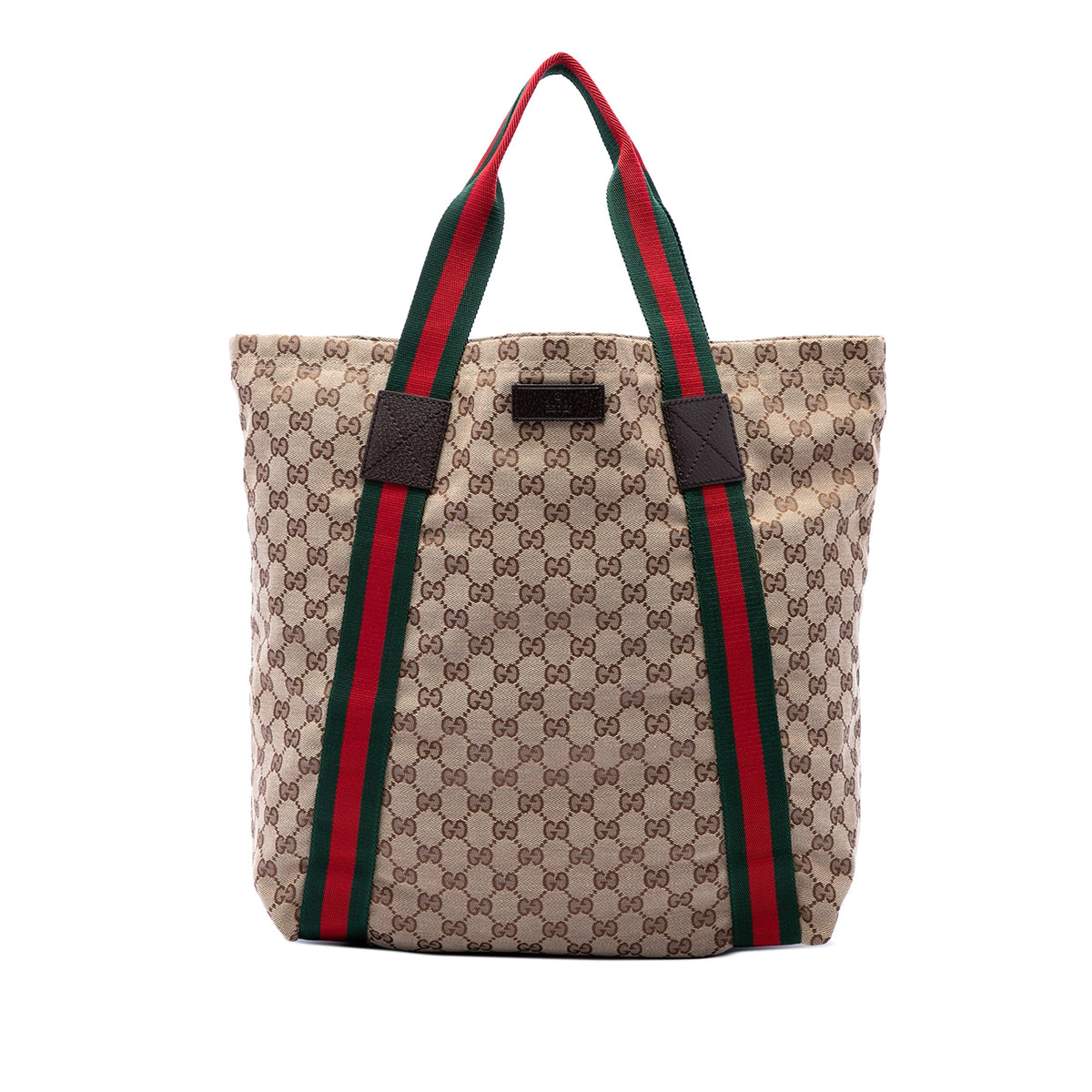 Gucci GG Canvas Web Tote