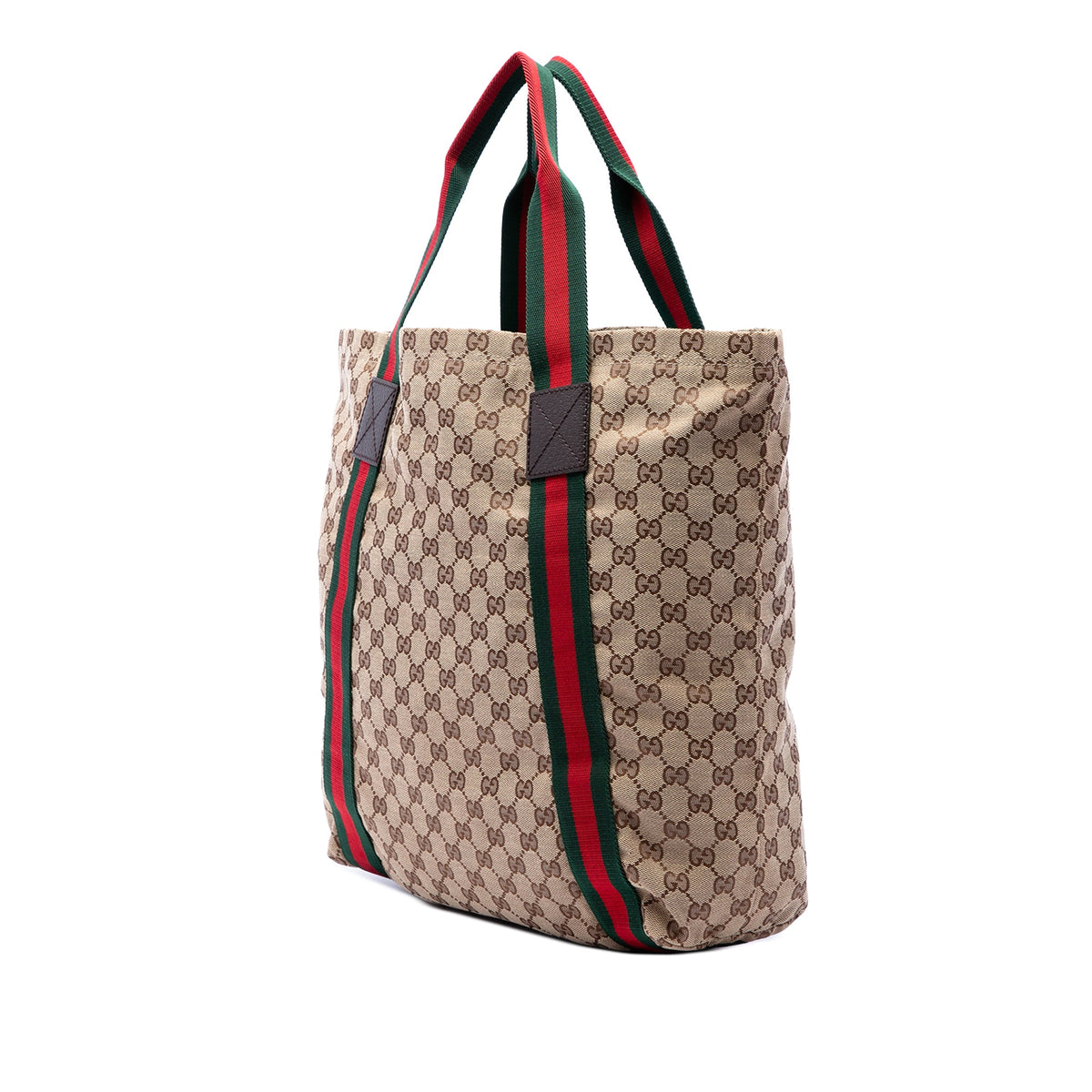 Gucci GG Canvas Web Tote