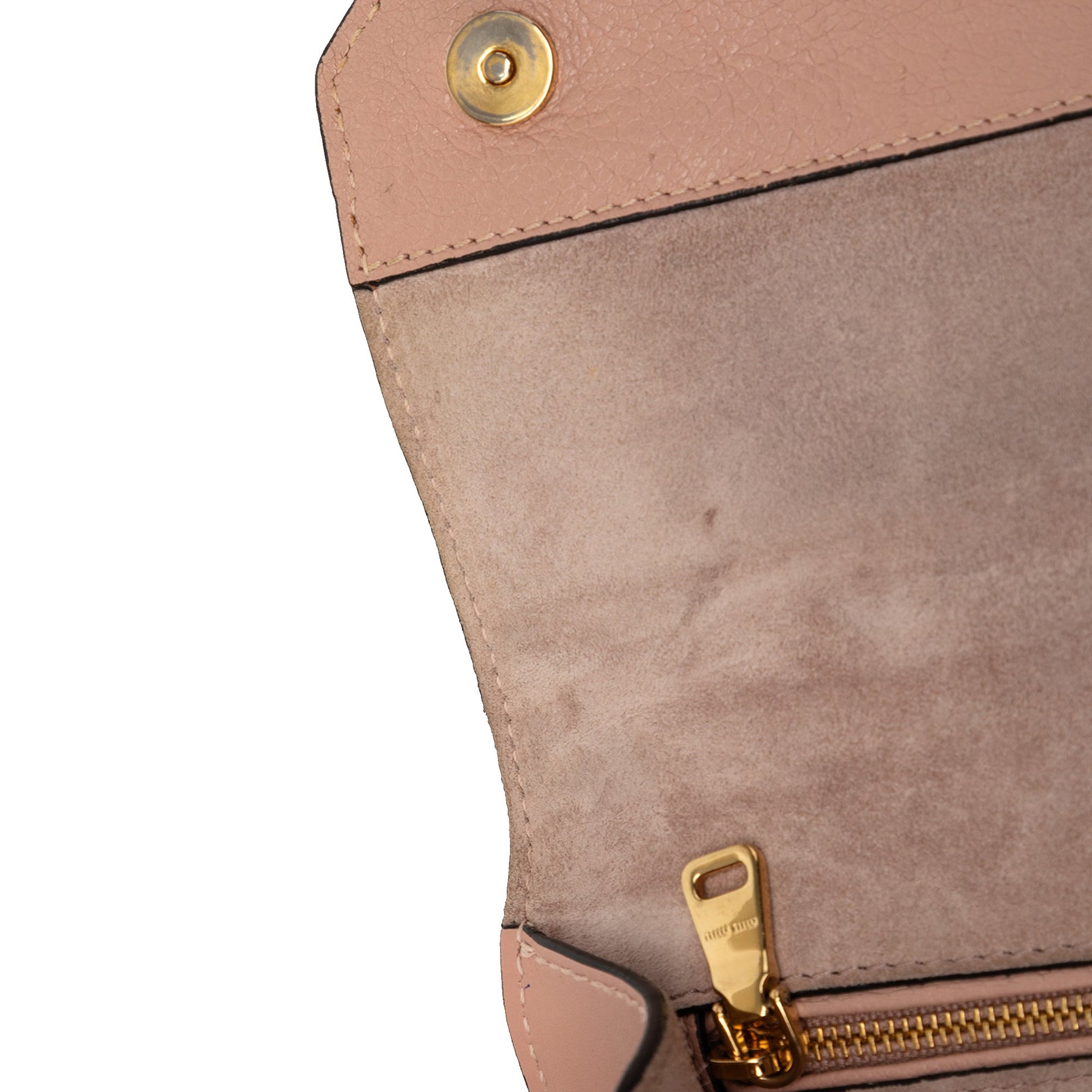 Miu Miu Goatskin Madras Soft Calf Crystal Embellished Crossbody