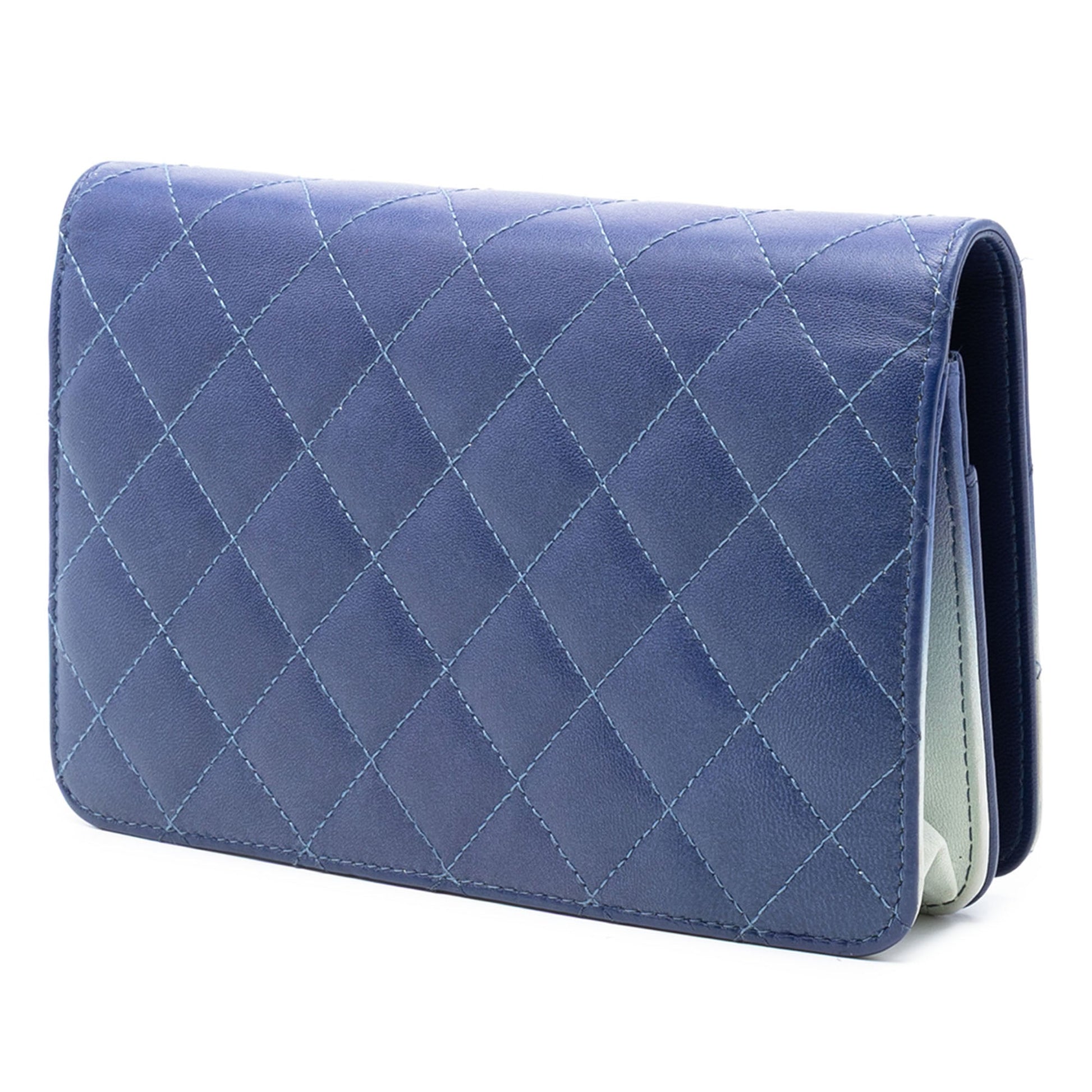 Chanel Ombre Lambskin Degrade Wallet On Chain