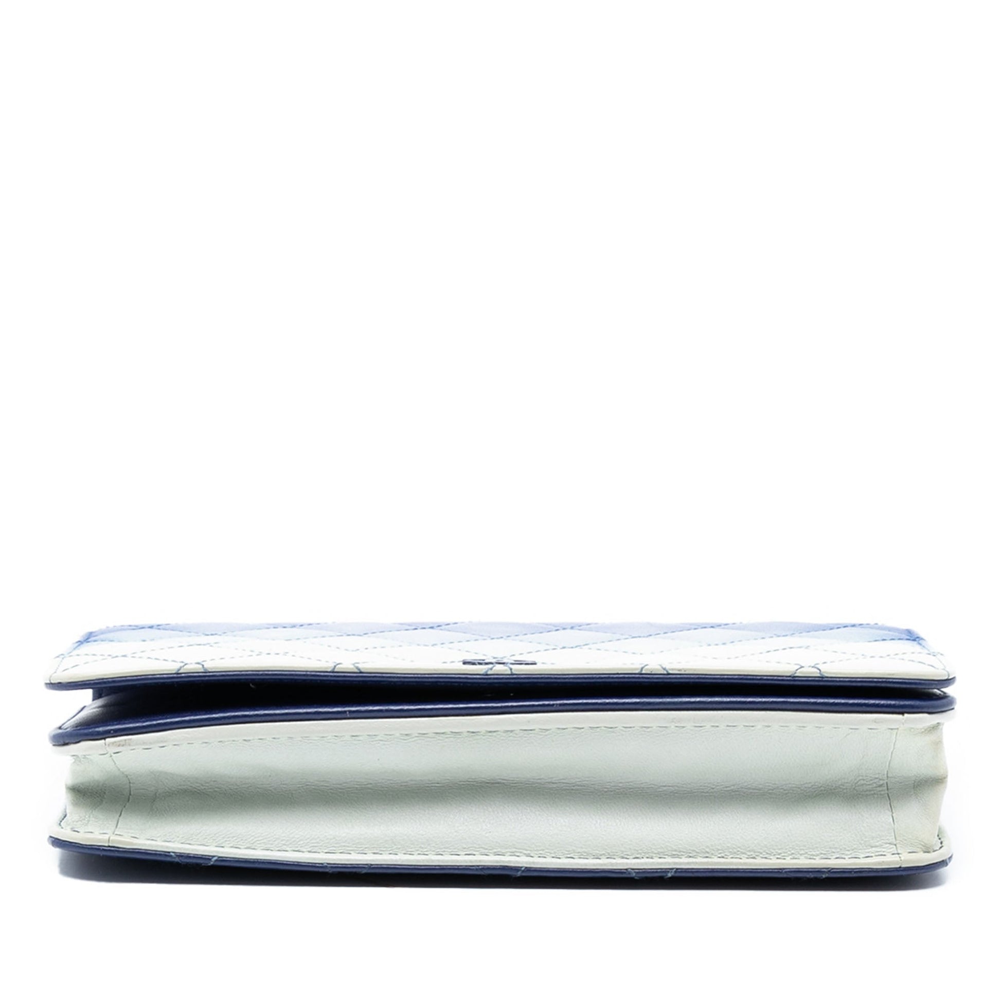 Chanel Ombre Lambskin Degrade Wallet On Chain