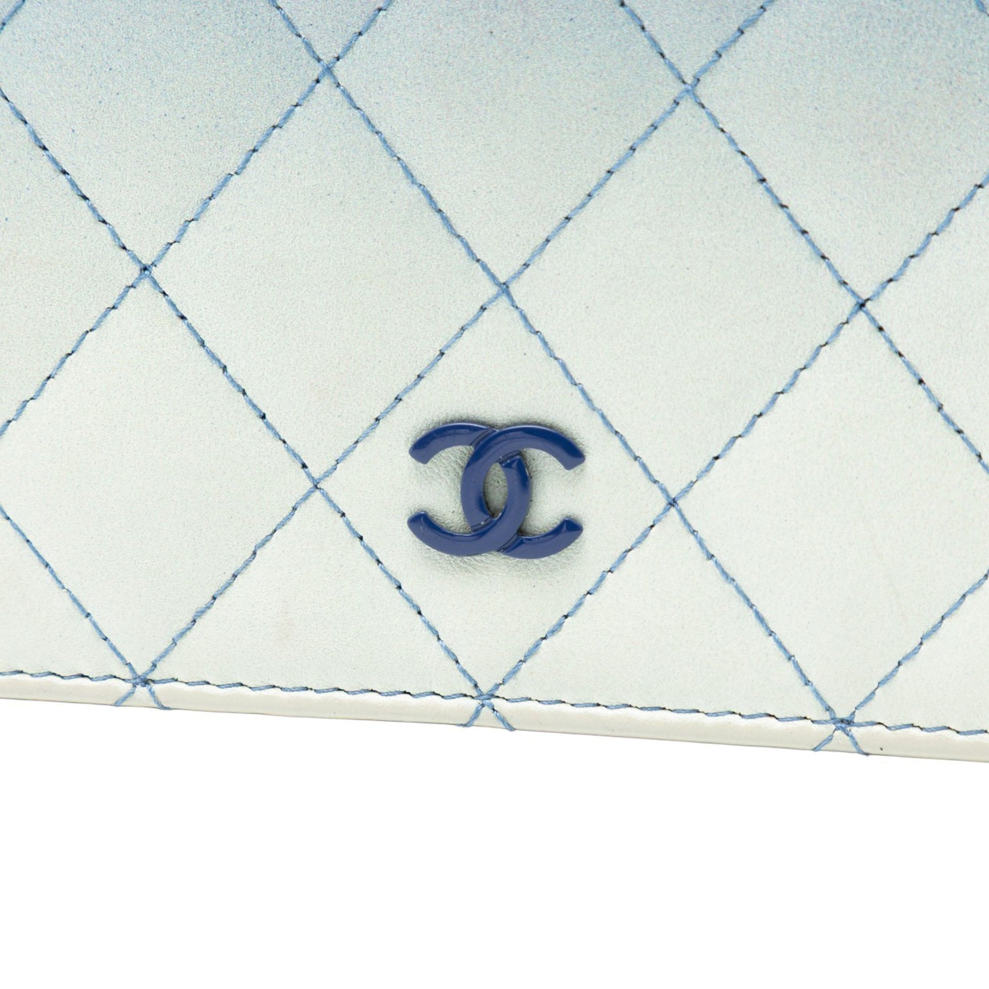 Chanel Ombre Lambskin Degrade Wallet On Chain