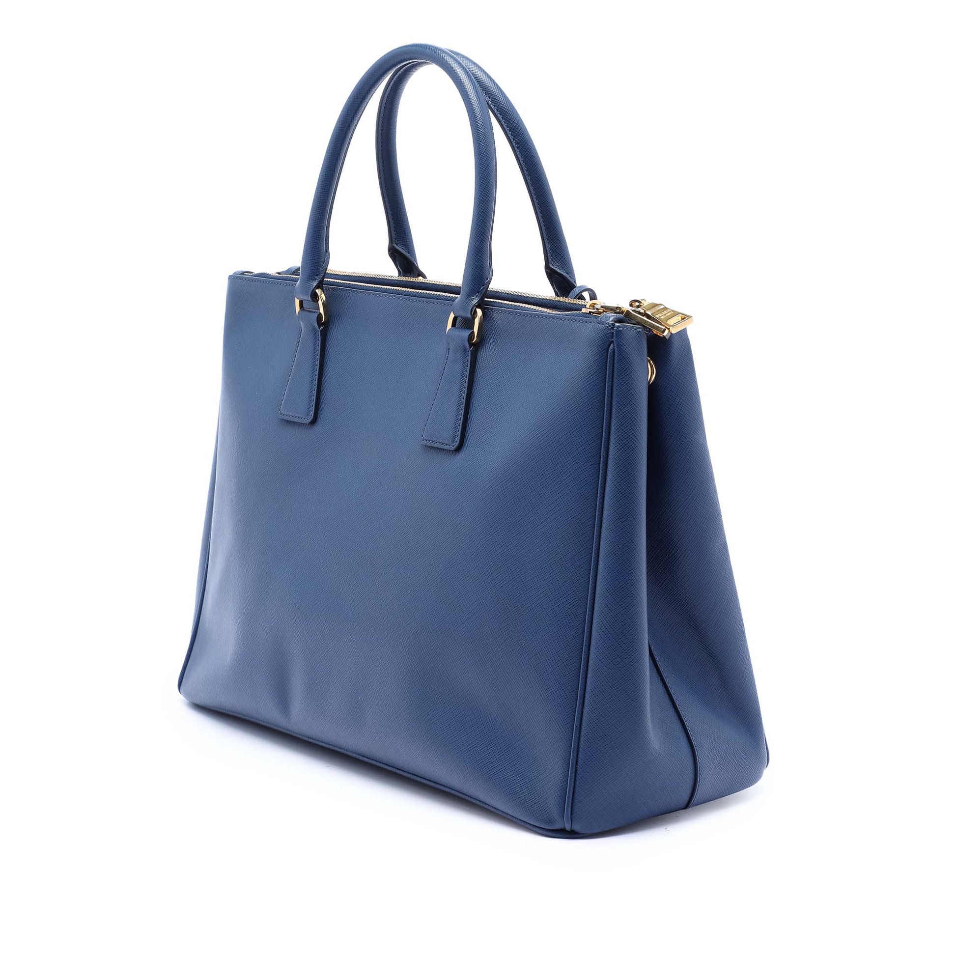 Prada Large Saffiano Lux Galleria Double Zip Tote