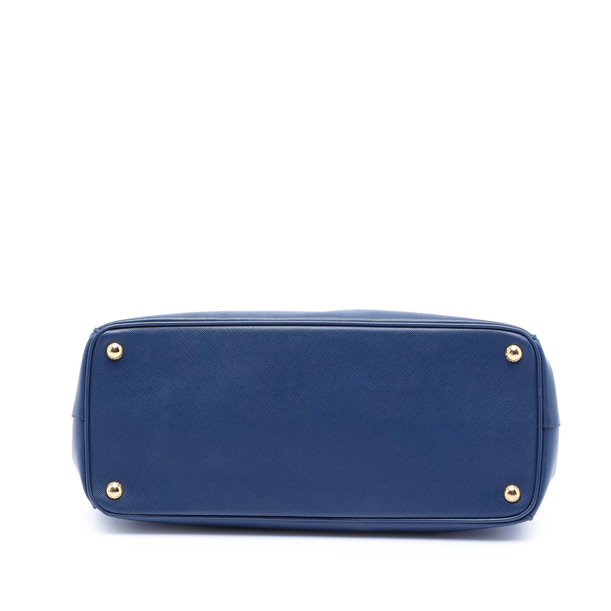 Prada Large Saffiano Lux Galleria Double Zip Tote