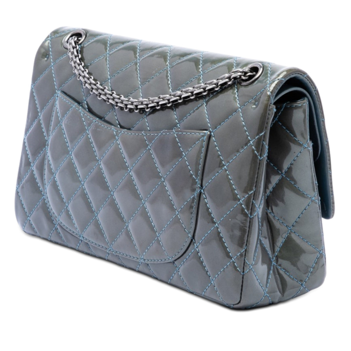 Chanel Quilted Patent Reissue 2.55 Double Flap 226