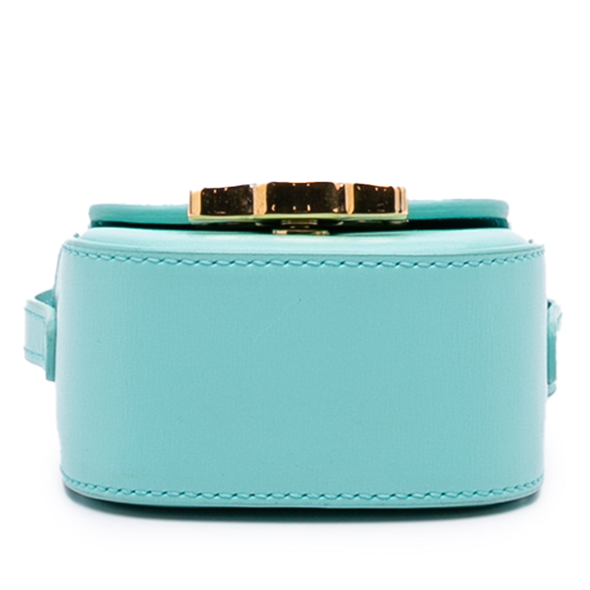 Celine Leather Triomphe AirPods Case with Strap