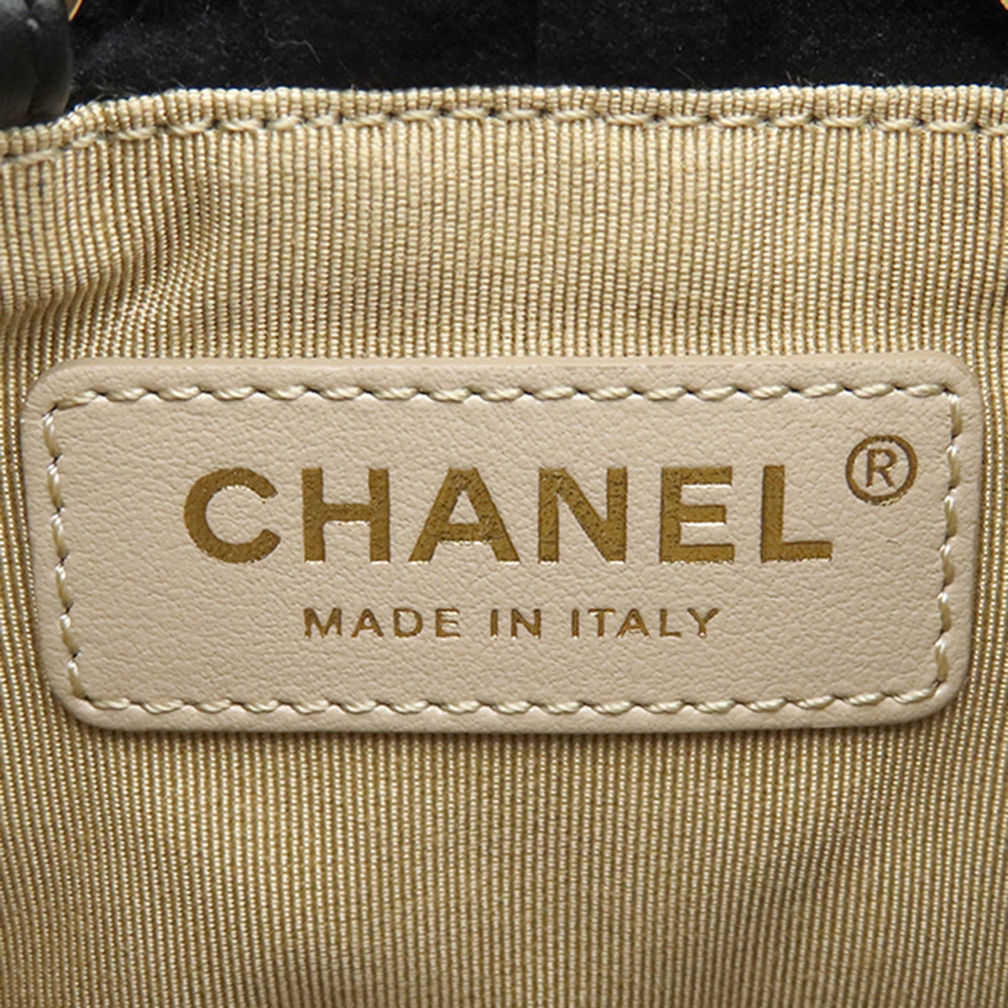 Chanel Quilted Velvet Crystal Pearl Crush Bucket Bag
