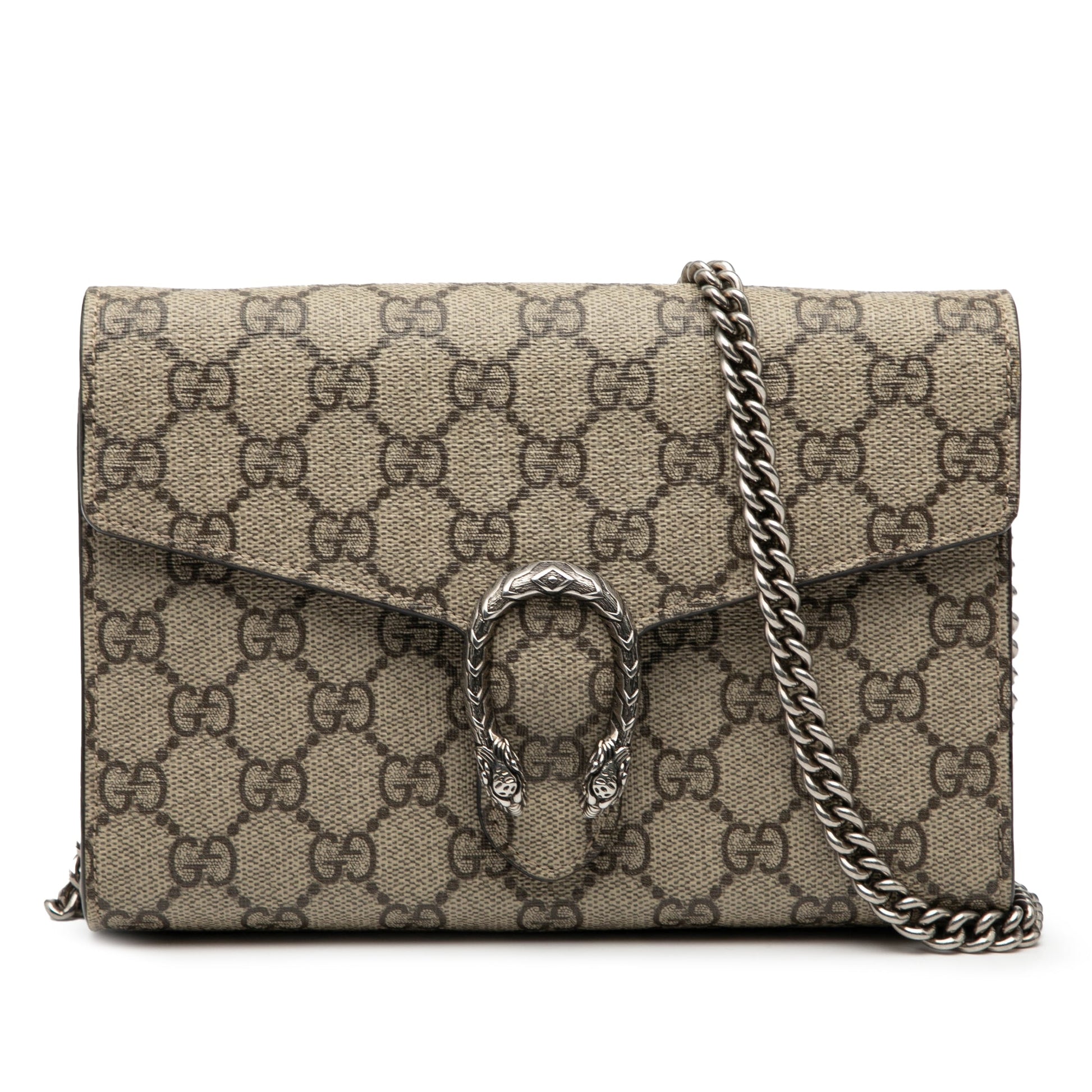 Gucci GG Supreme Dionysus Wallet on Chain