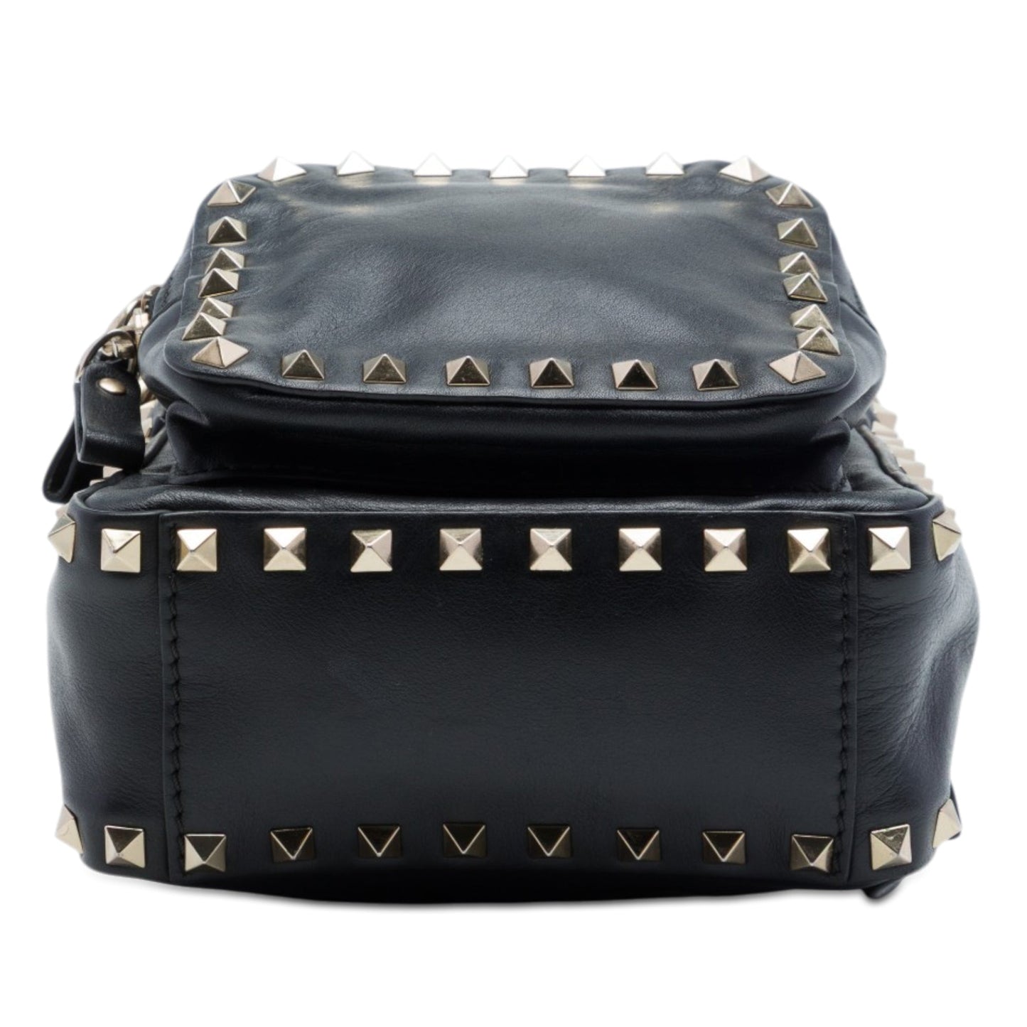 Valentino Mini Leather Rockstud Backpack