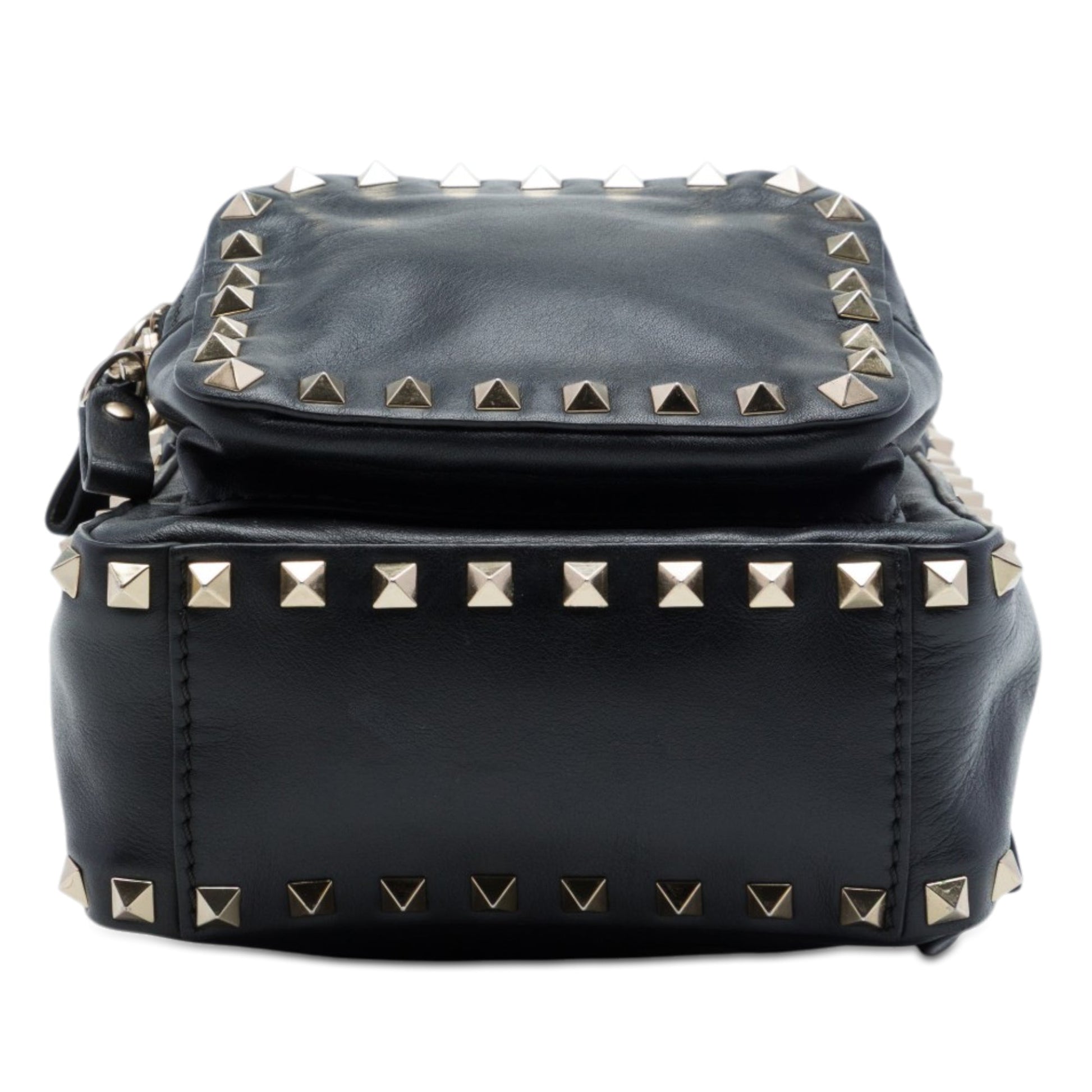 Valentino Mini Leather Rockstud Backpack