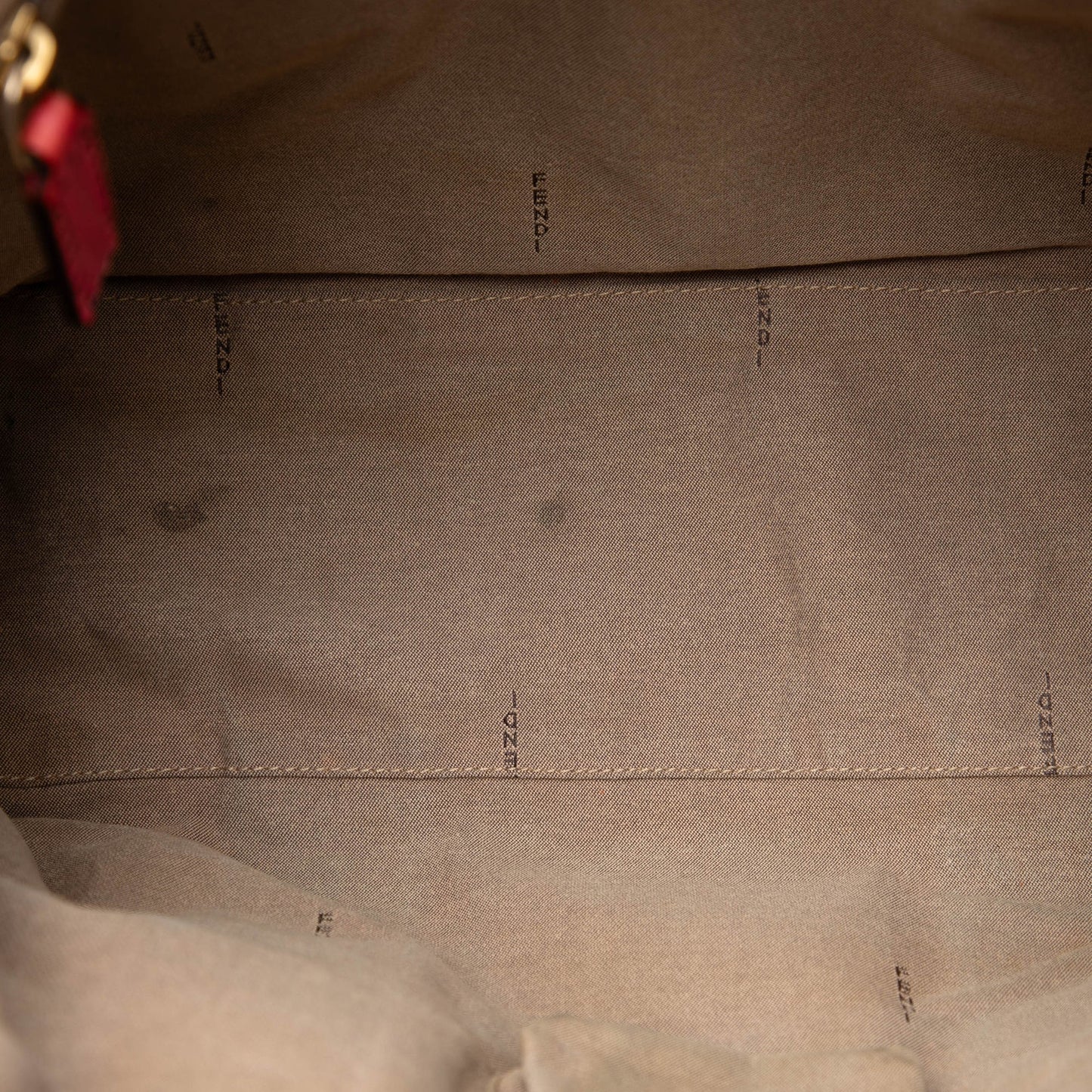Fendi Zucchino Canvas Tote