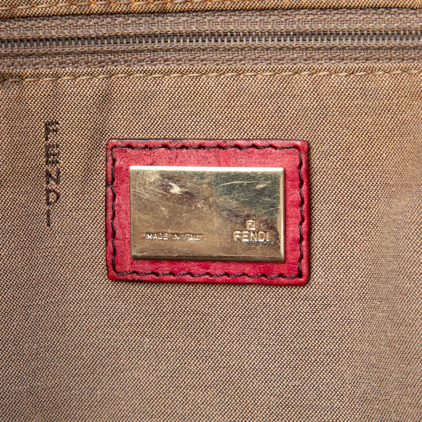Fendi Zucchino Canvas Tote