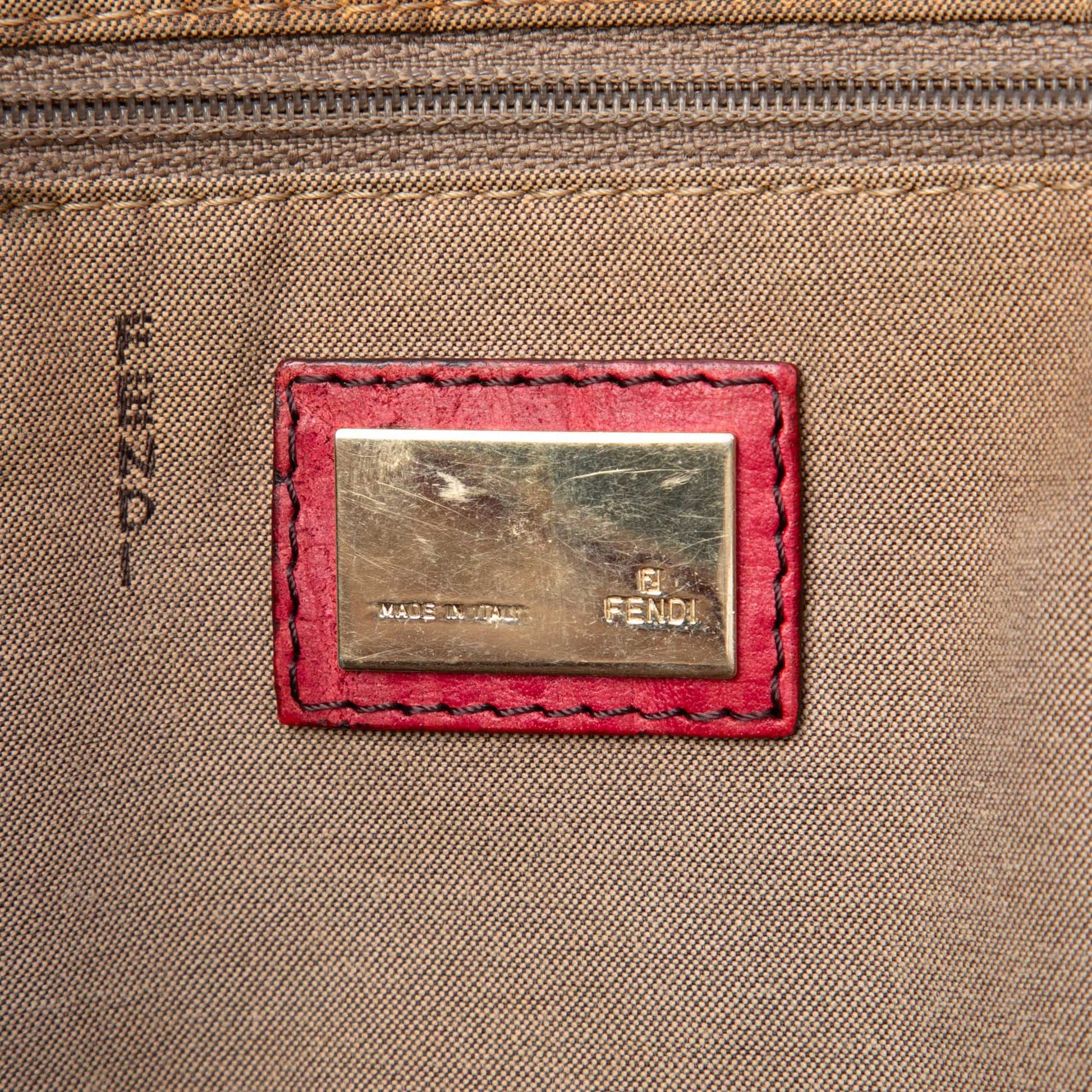 Fendi Zucchino Canvas Tote