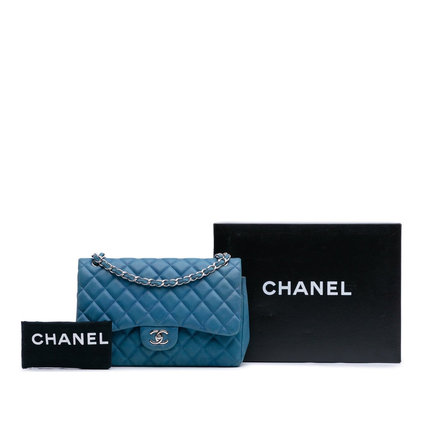 Chanel Jumbo Classic Caviar Double Flap