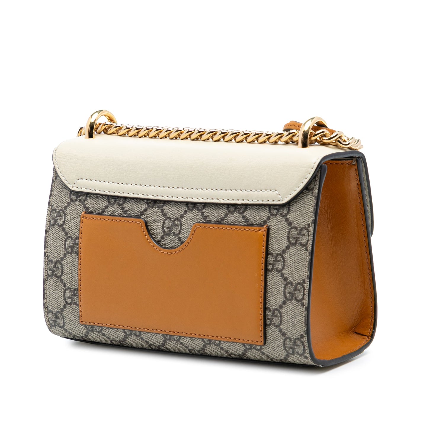 Gucci Small GG Supreme Padlock Crossbody