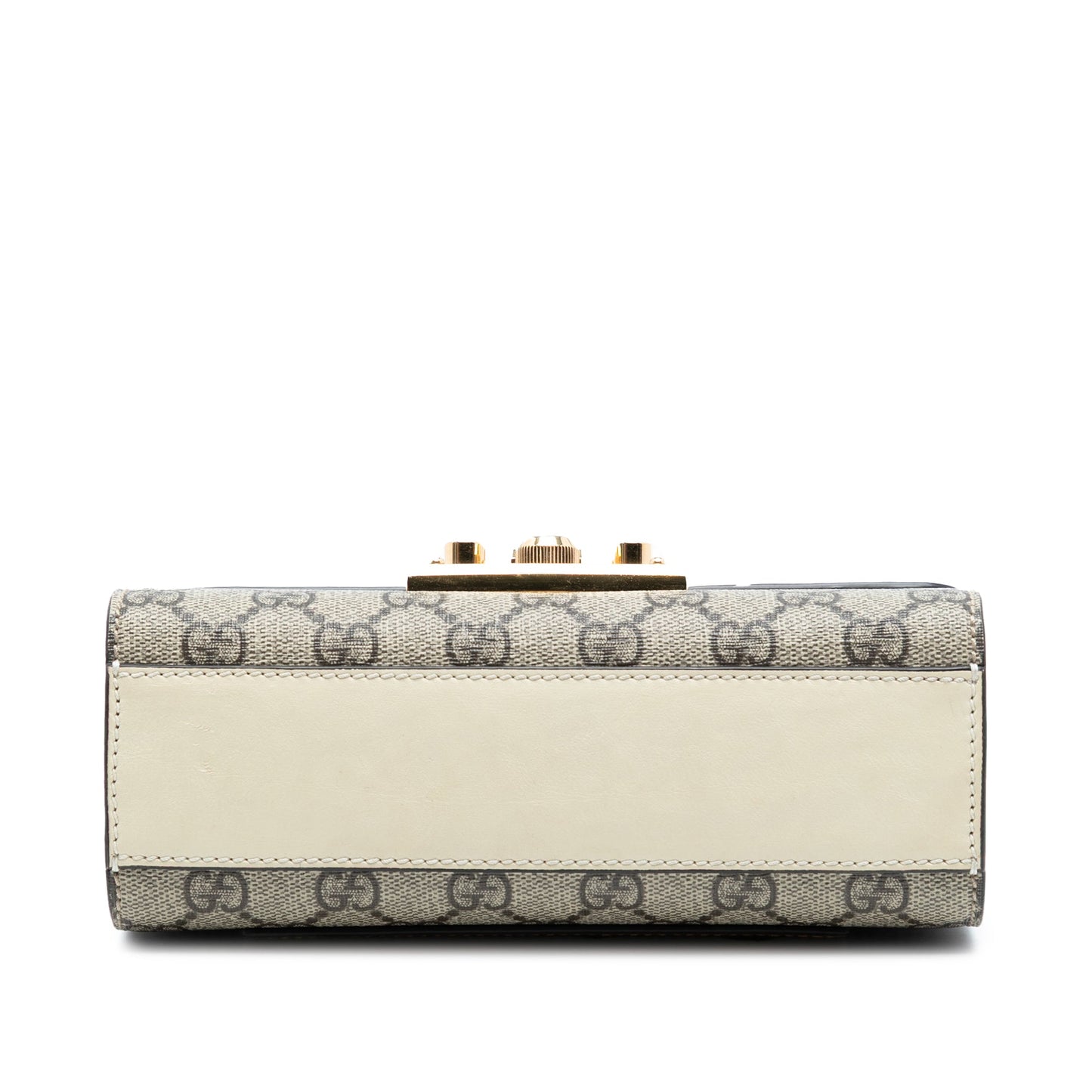 Gucci Small GG Supreme Padlock Crossbody