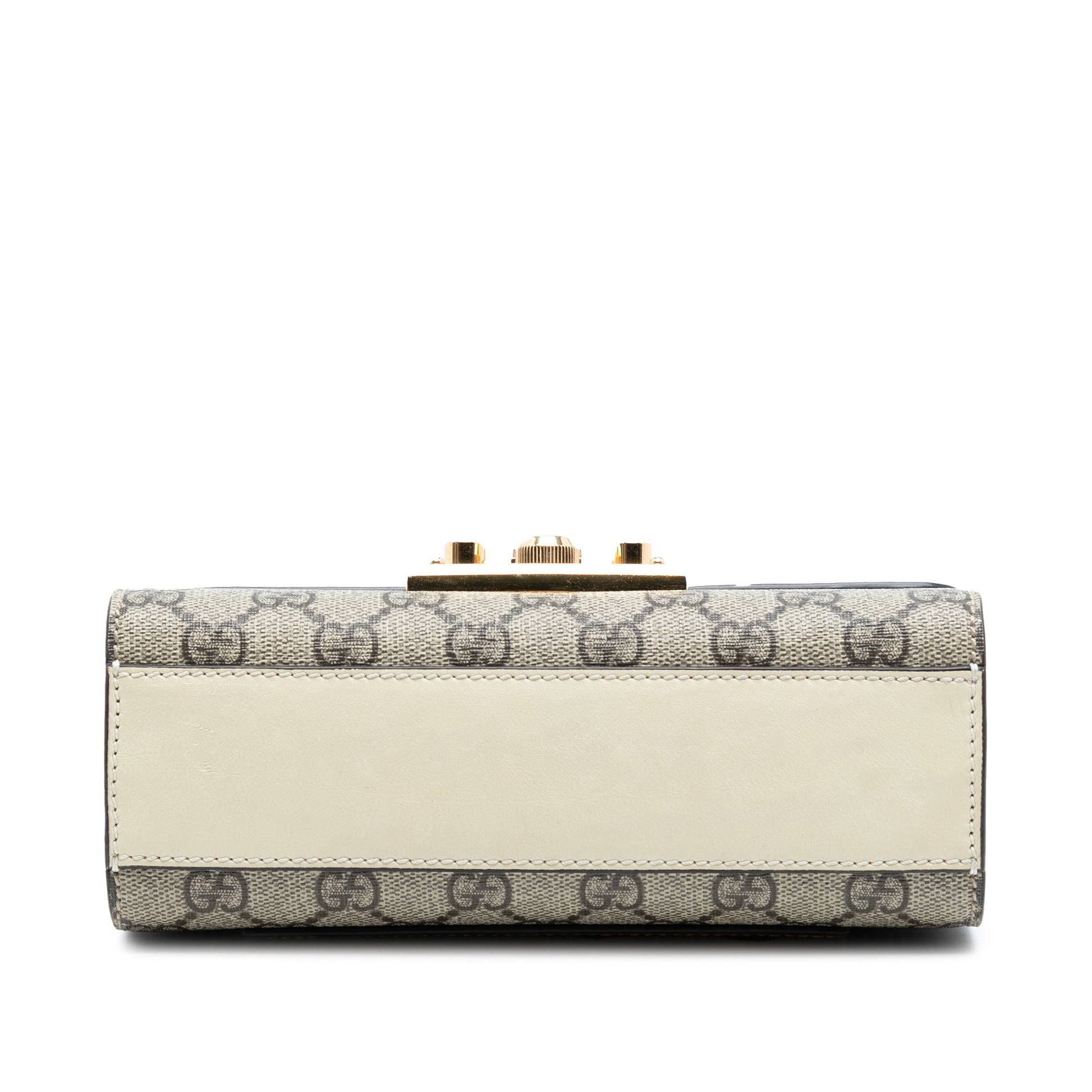 Gucci Small GG Supreme Padlock Crossbody