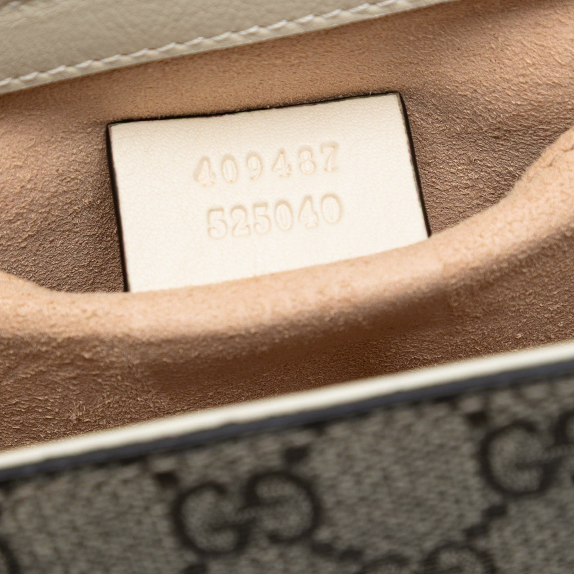 Gucci Small GG Supreme Padlock Crossbody