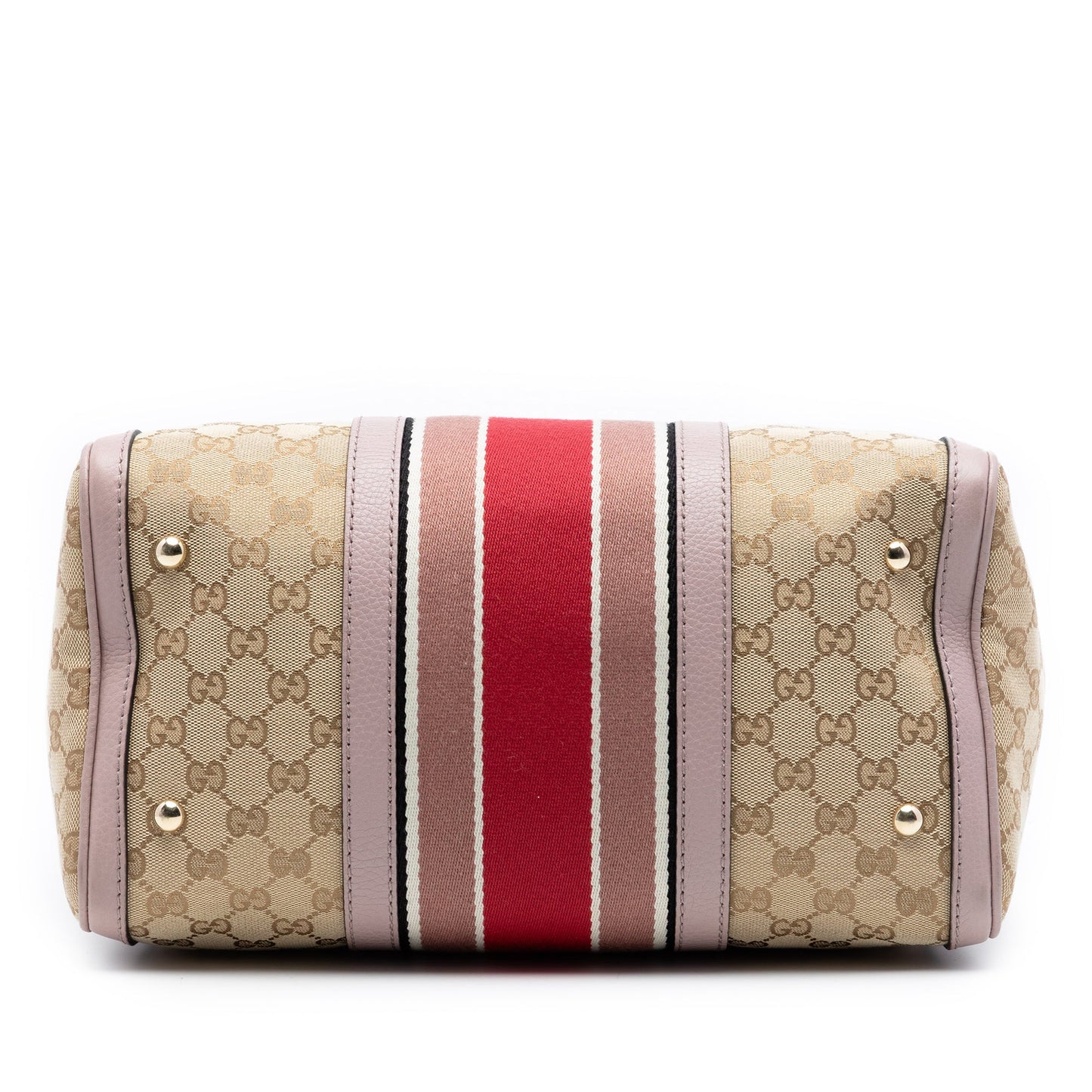 Gucci Medium GG Canvas Web Joy Boston Bag