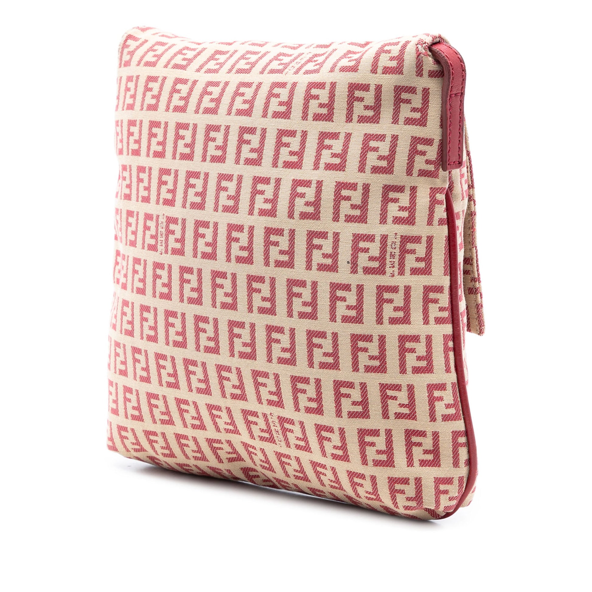 Fendi Zucchino Canvas Flap Crossbody