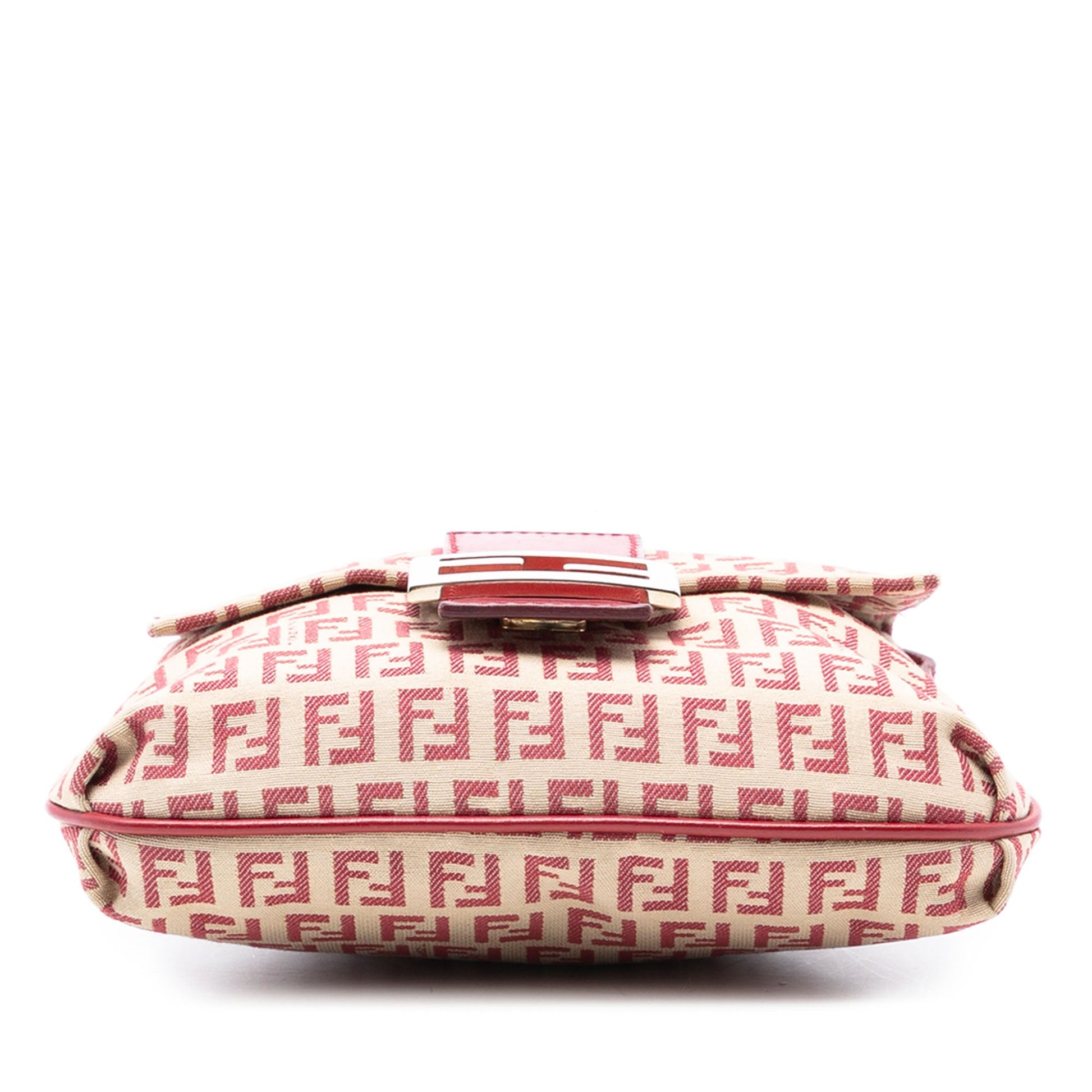 Fendi Zucchino Canvas Flap Crossbody