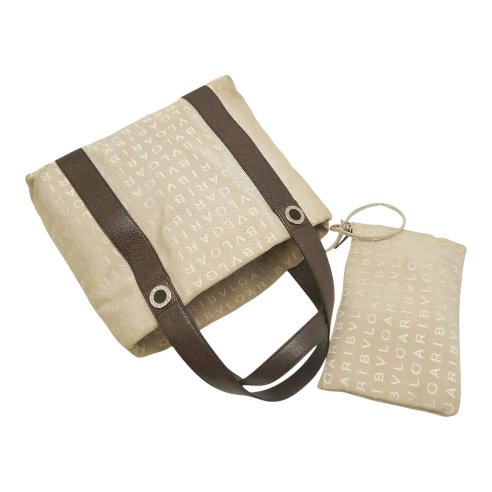 Bvlgari Canvas Logomania Tote