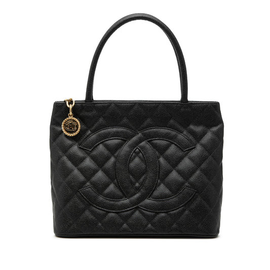 Chanel Caviar Medallion Tote