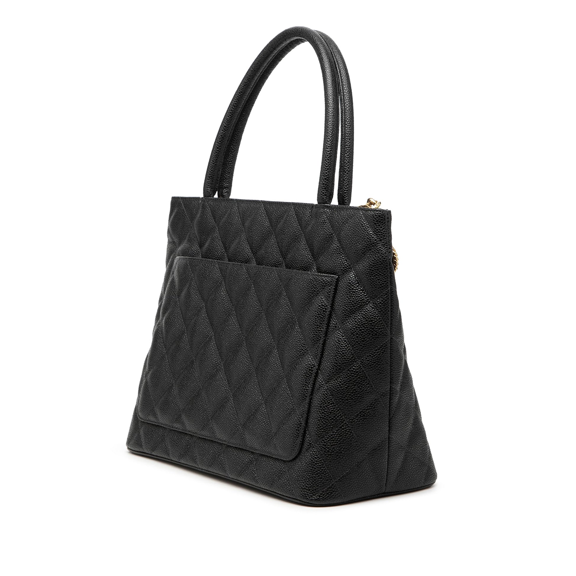 Chanel Caviar Medallion Tote