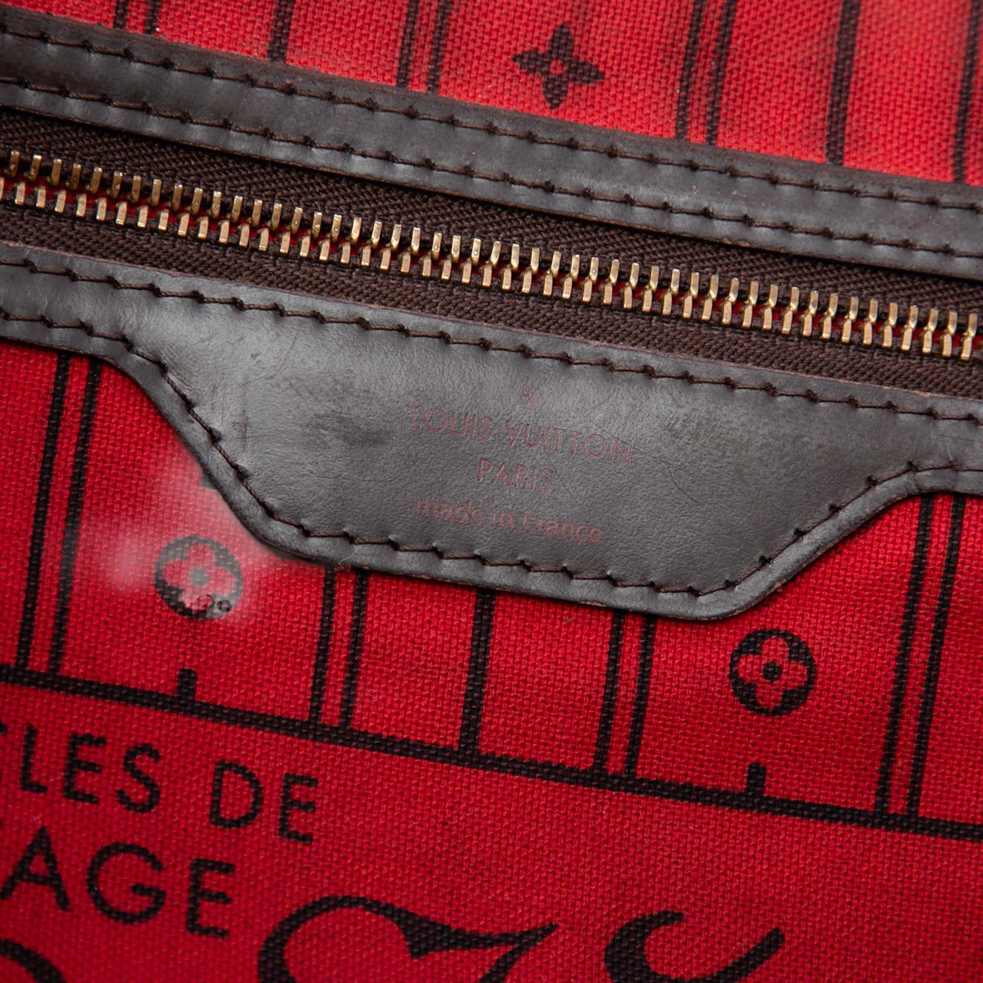Louis Vuitton Damier Ebene Neverfull GM