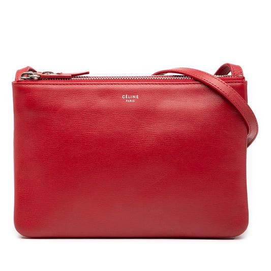 Celine Small Lambskin Trio Crossbody