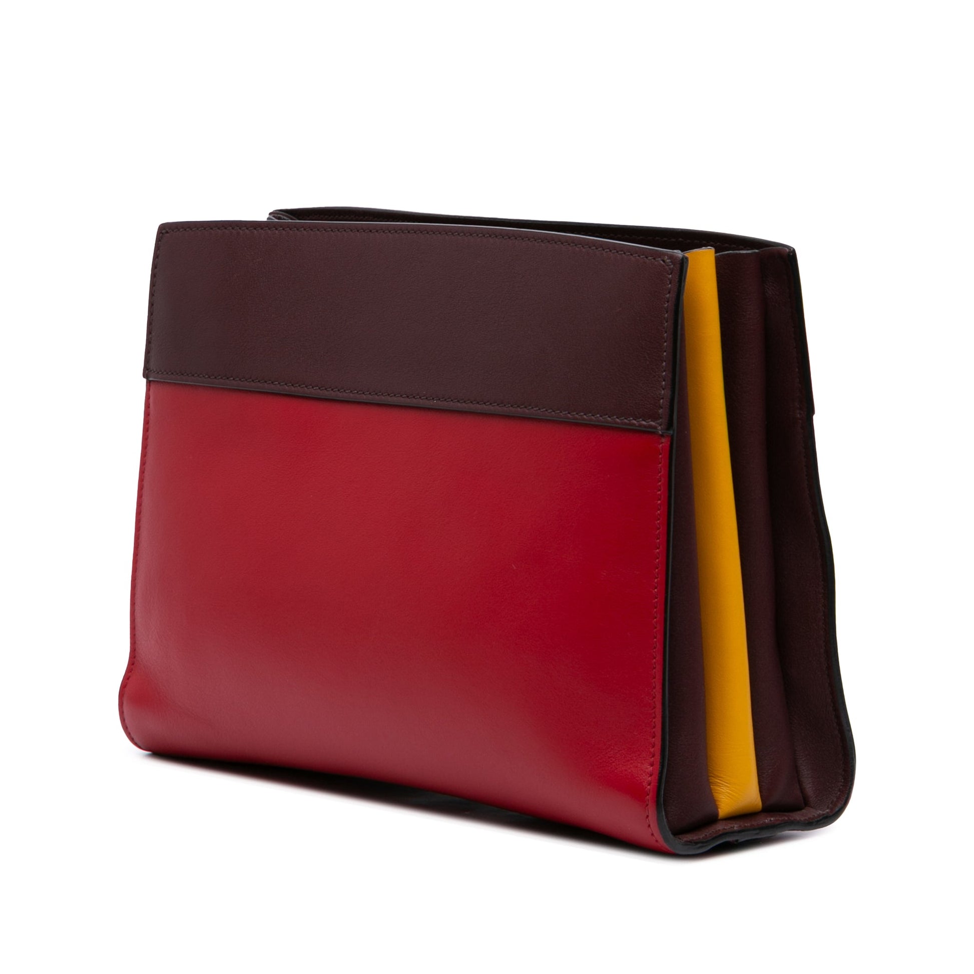 Prada City Calf Colorblock Bibliotheque Crossbody