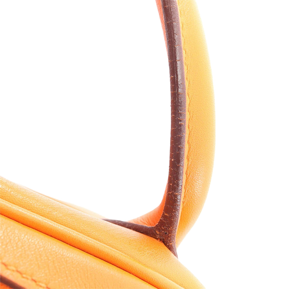 Hermès Clemence Lindy 30 — Orange