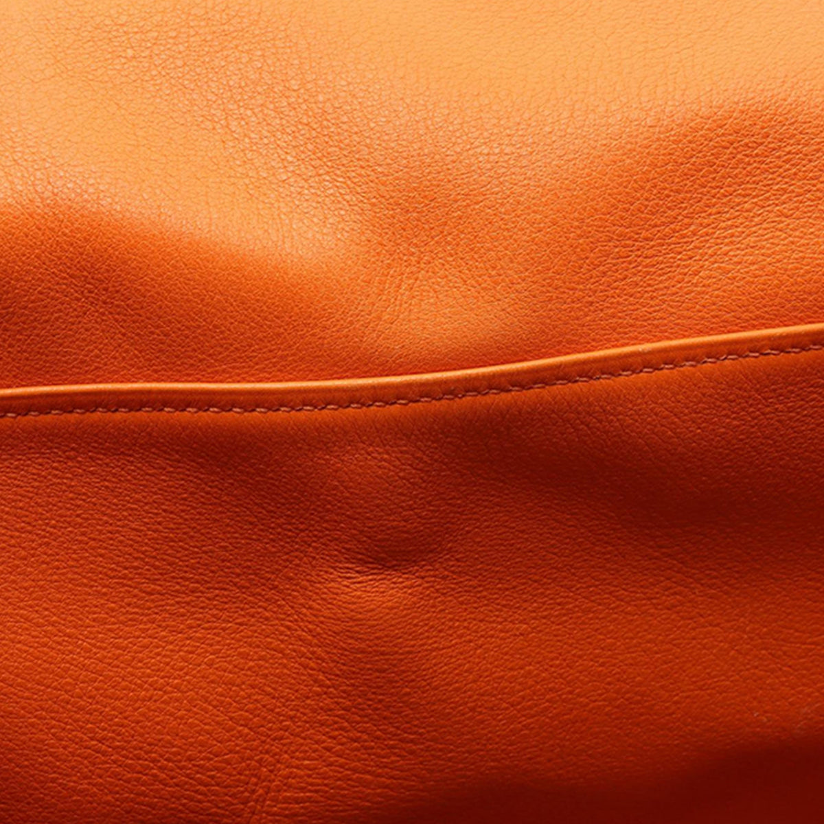 Hermès Clemence Lindy 30 — Orange