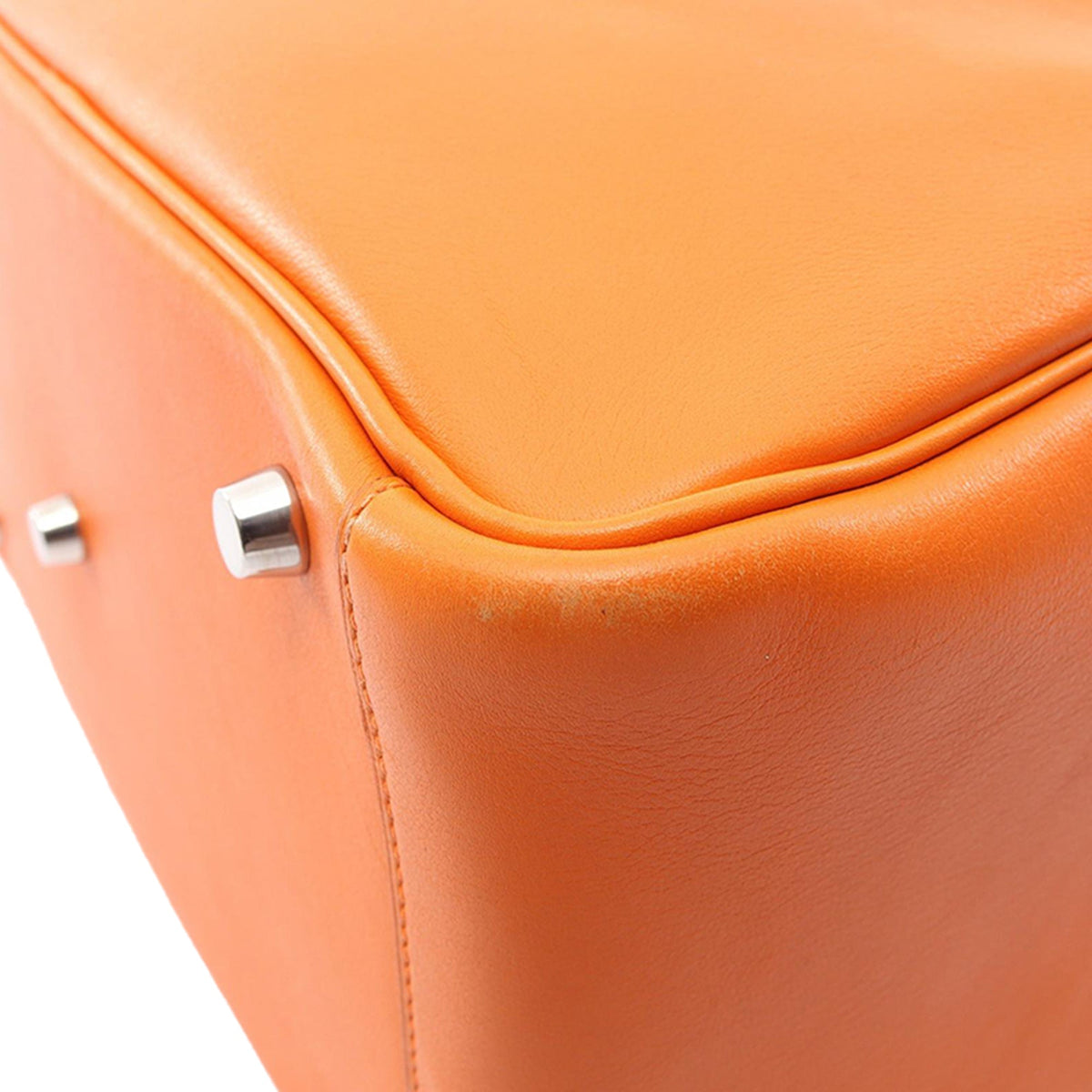 Hermès Clemence Lindy 30 — Orange