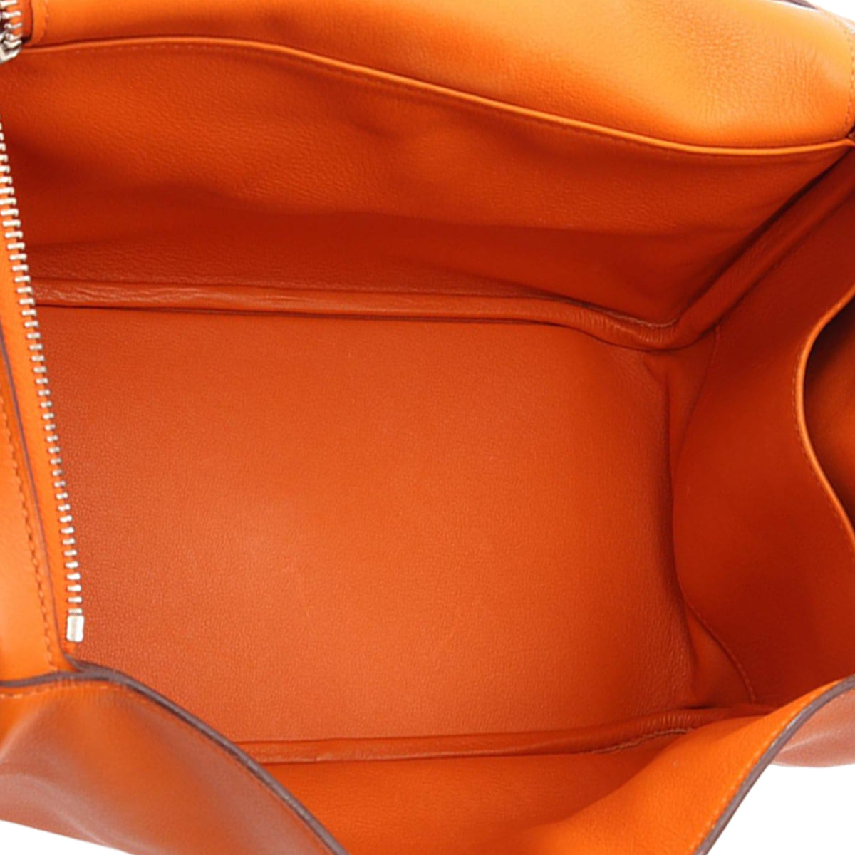 Hermès Clemence Lindy 30 — Orange