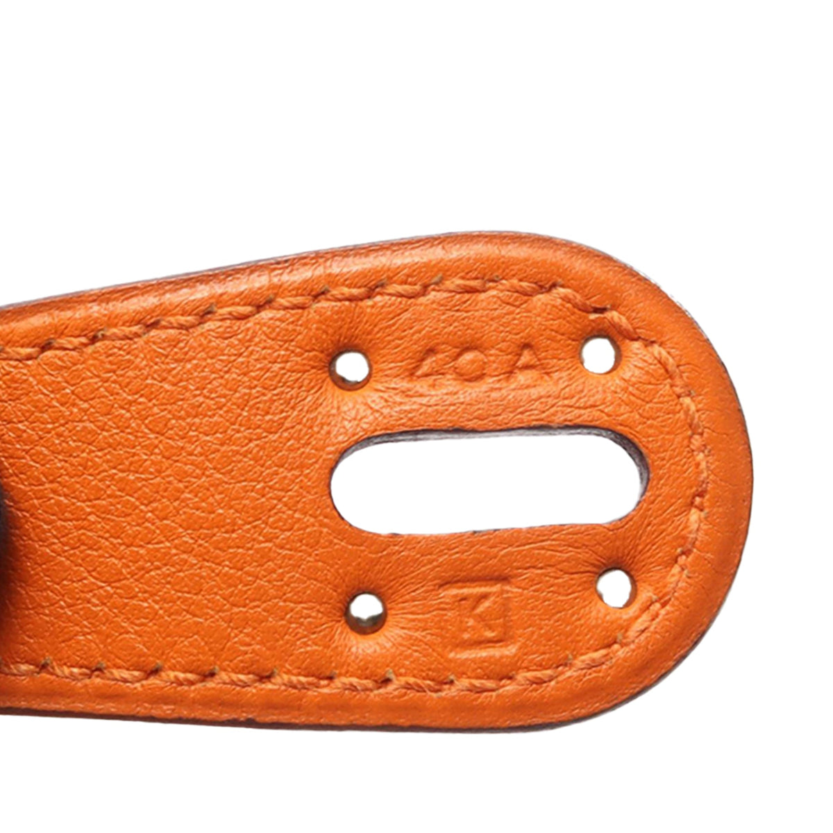 Hermès Clemence Lindy 30 — Orange