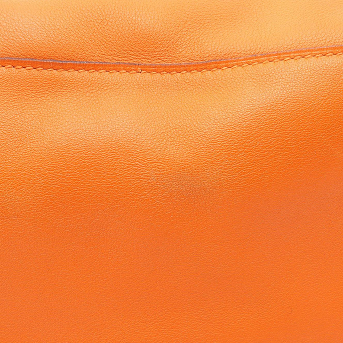 Hermès Clemence Lindy 30 — Orange